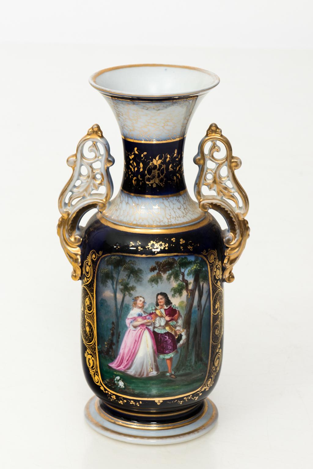 Pair of Decorative French Vases, circa 1890 For Sale 11