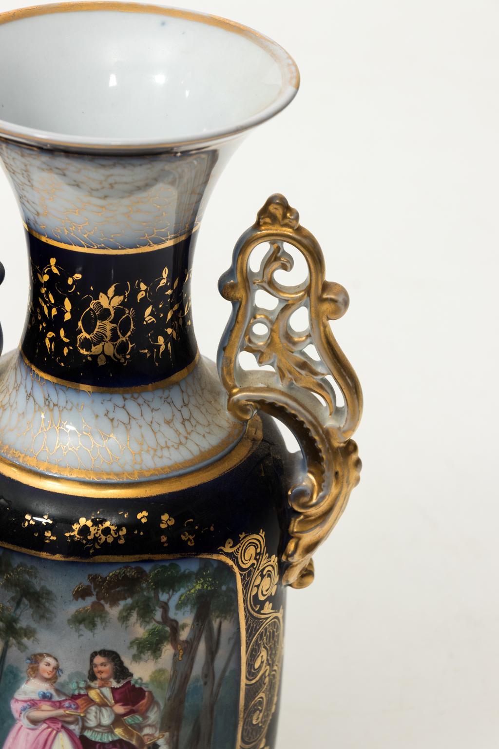 Pair of Decorative French Vases, circa 1890 For Sale 14