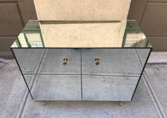 Pair of Decorative Mirrored Cabinets