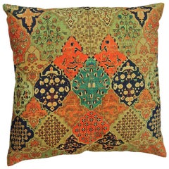 Pair of Decorative Persian Accent Pillow with Down Filling
