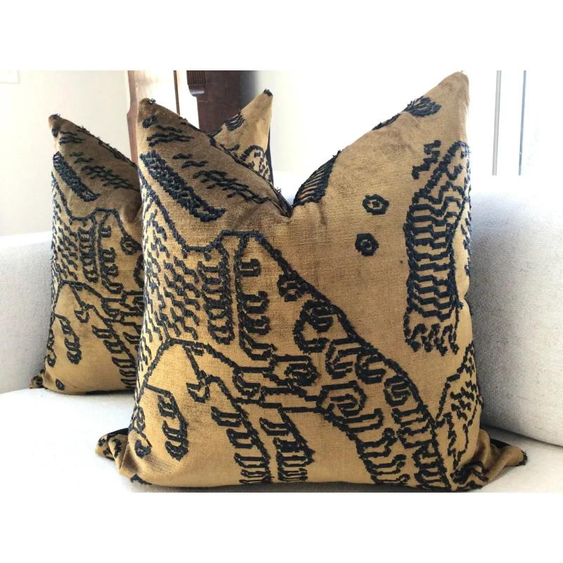 Coppia di cuscini Dedar Tiger Mountain in 