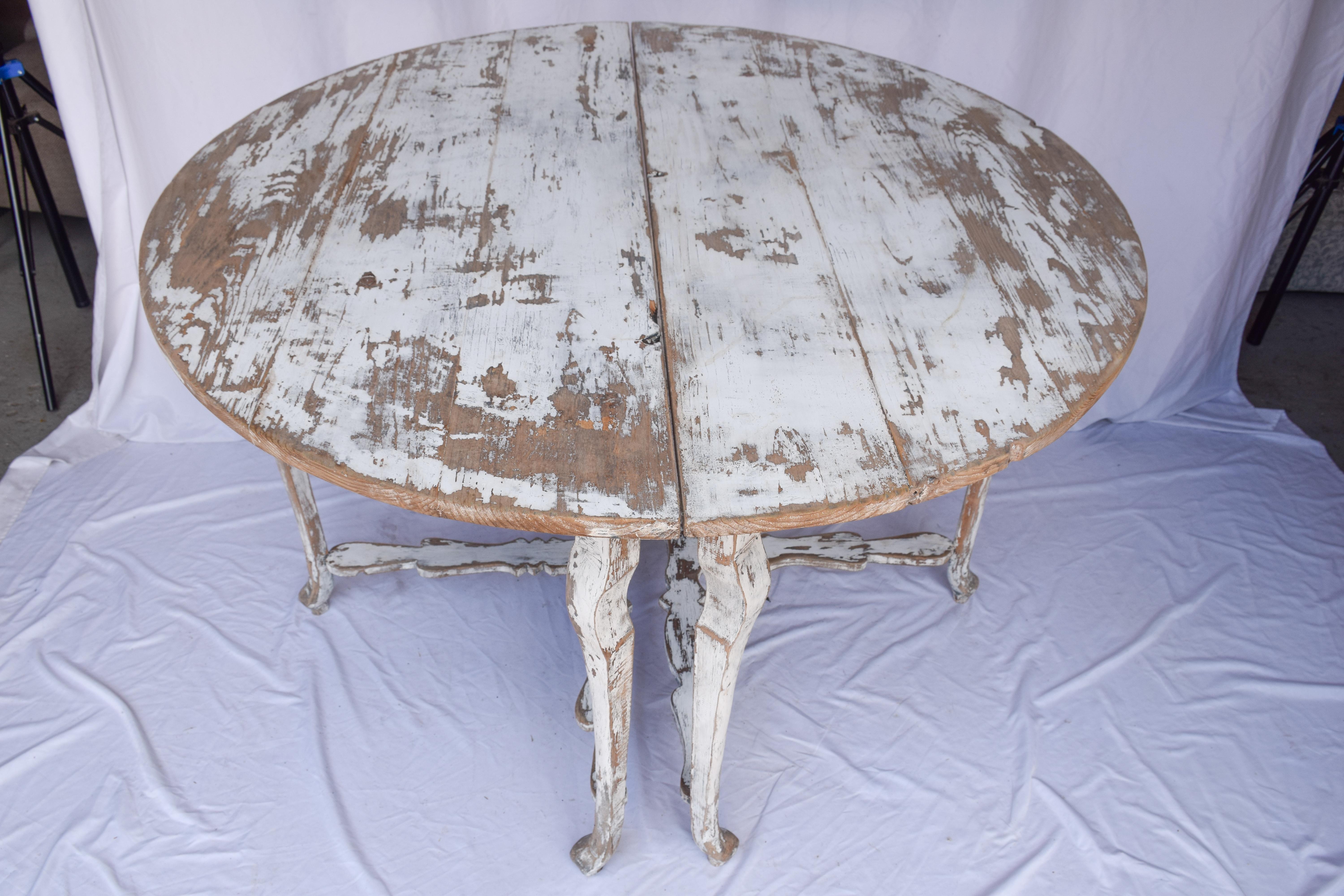Pair of Demi Lune Tables For Sale 5