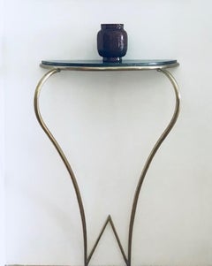 Pair of Demilune Tables by Carlo Enrico Rava