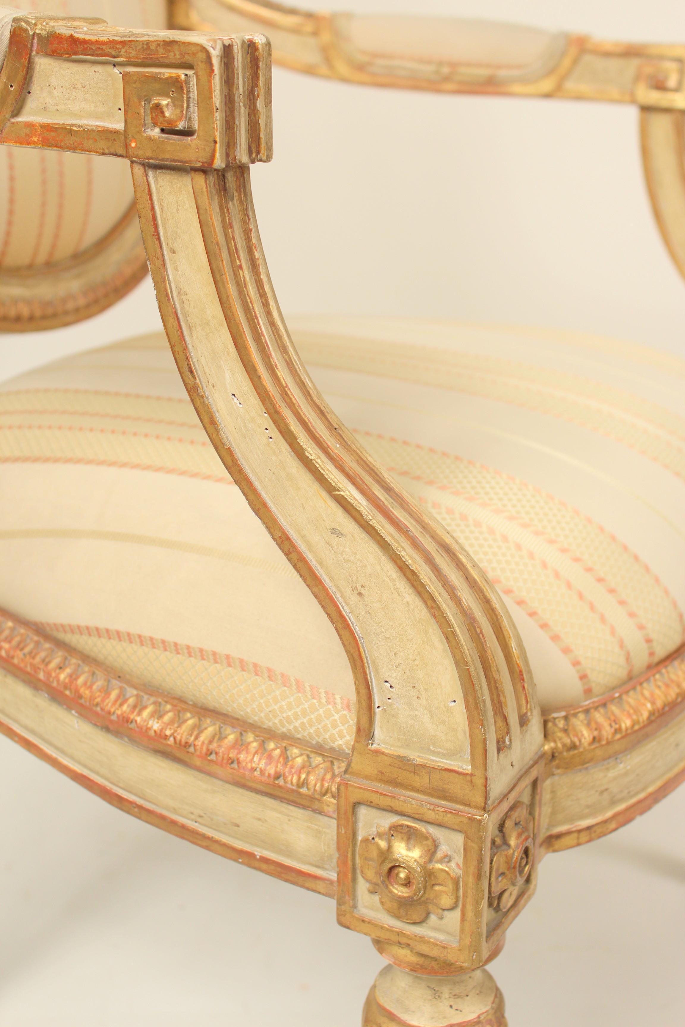 Pair of Dennis and Leen Louis XVI Style Armchairs 2