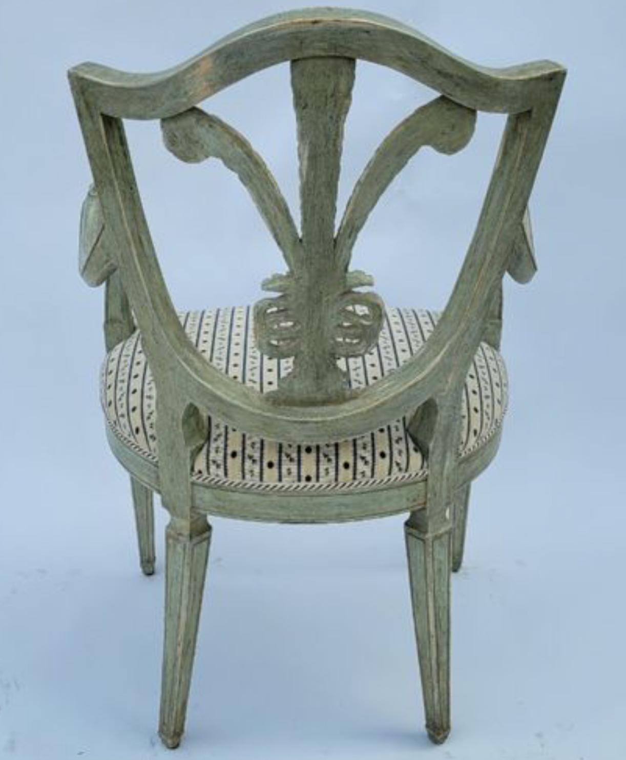 Style Adam Paire de fauteuils de salle à manger italiens Dennis & Leen Brandelli en vente