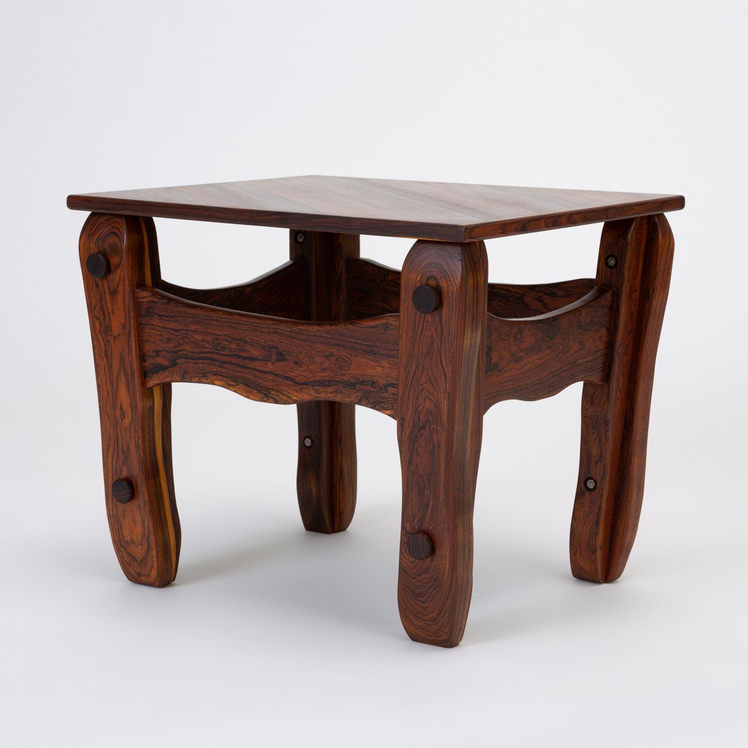 Late 20th Century Pair of Descanso Side Tables by Don Shoemaker for Señal in Cueramo Wood