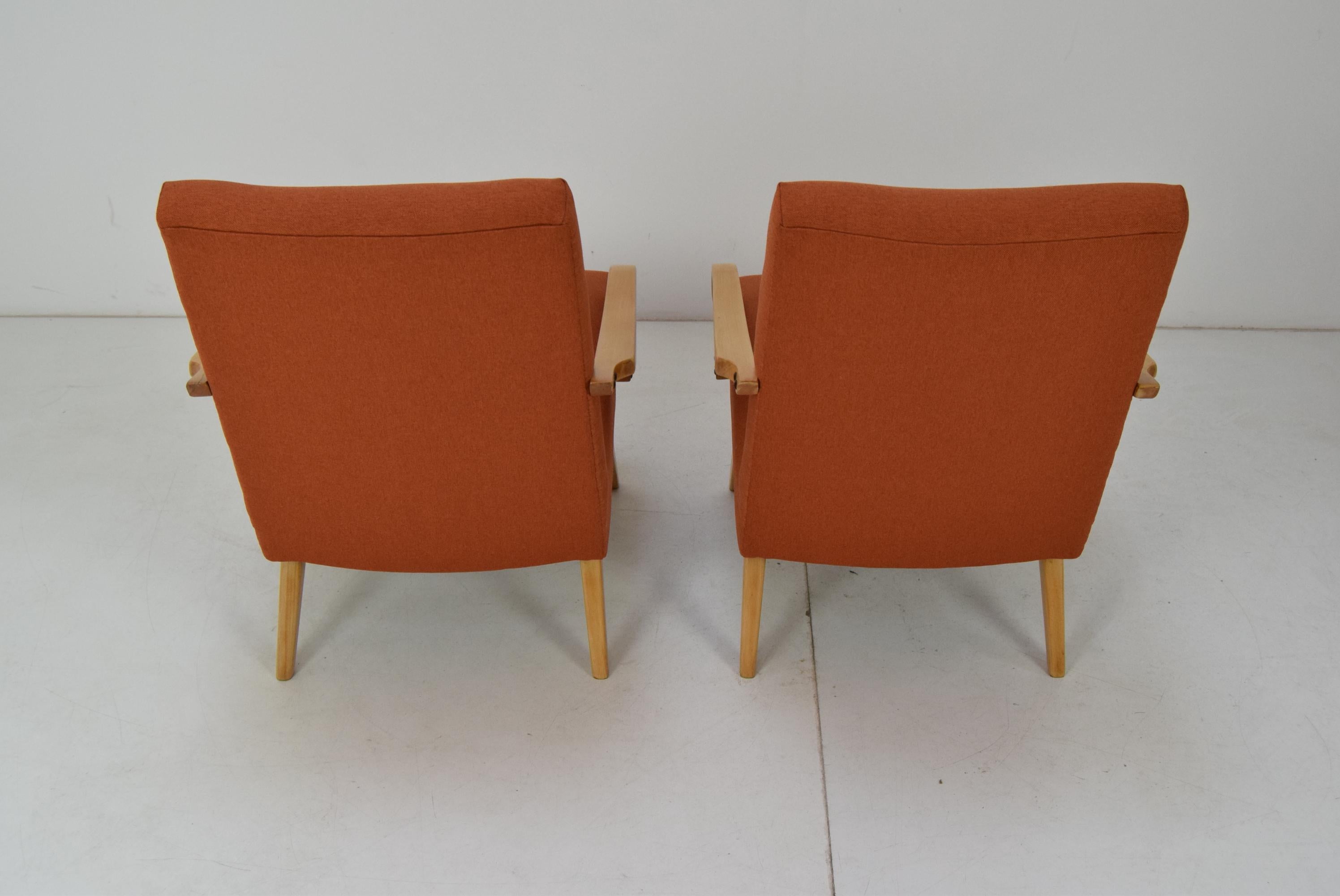 Late 20th Century Pair of Design Armchairs, 1970‘s For Sale