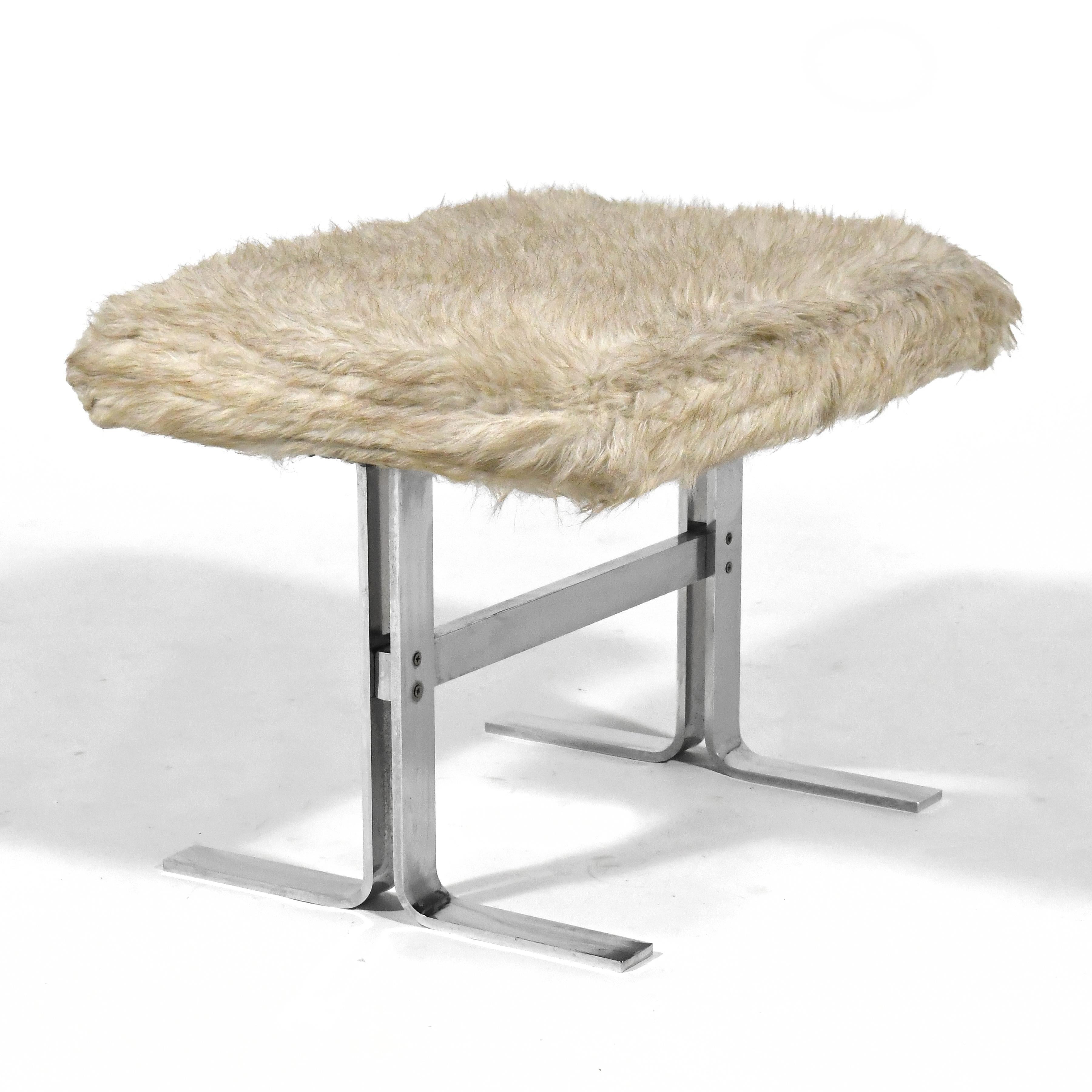 Late 20th Century Pair of Design Institute America Upholstered Benches