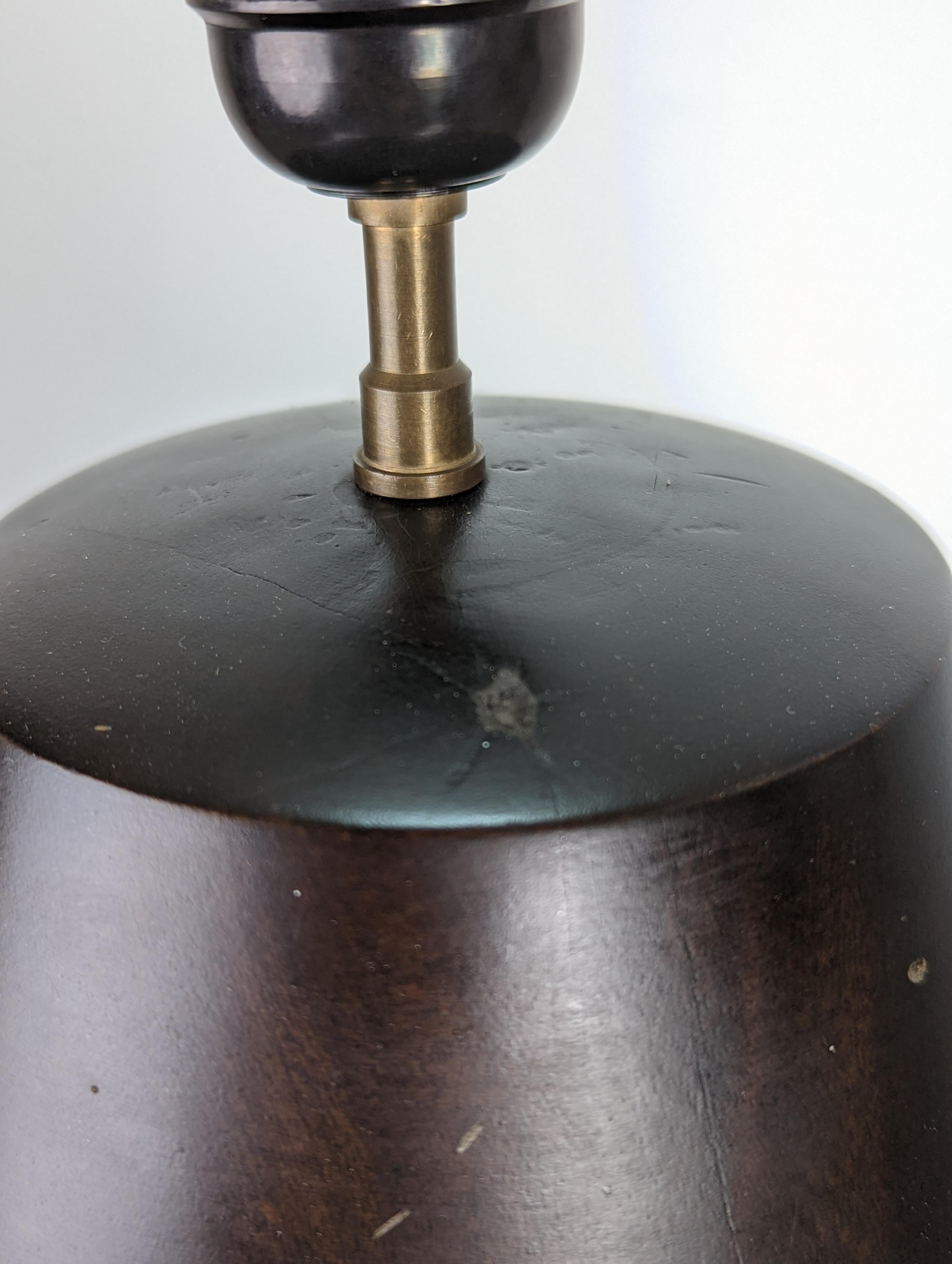 Pair of Design Lamps in Wood by La Fibule France, 1980s 4