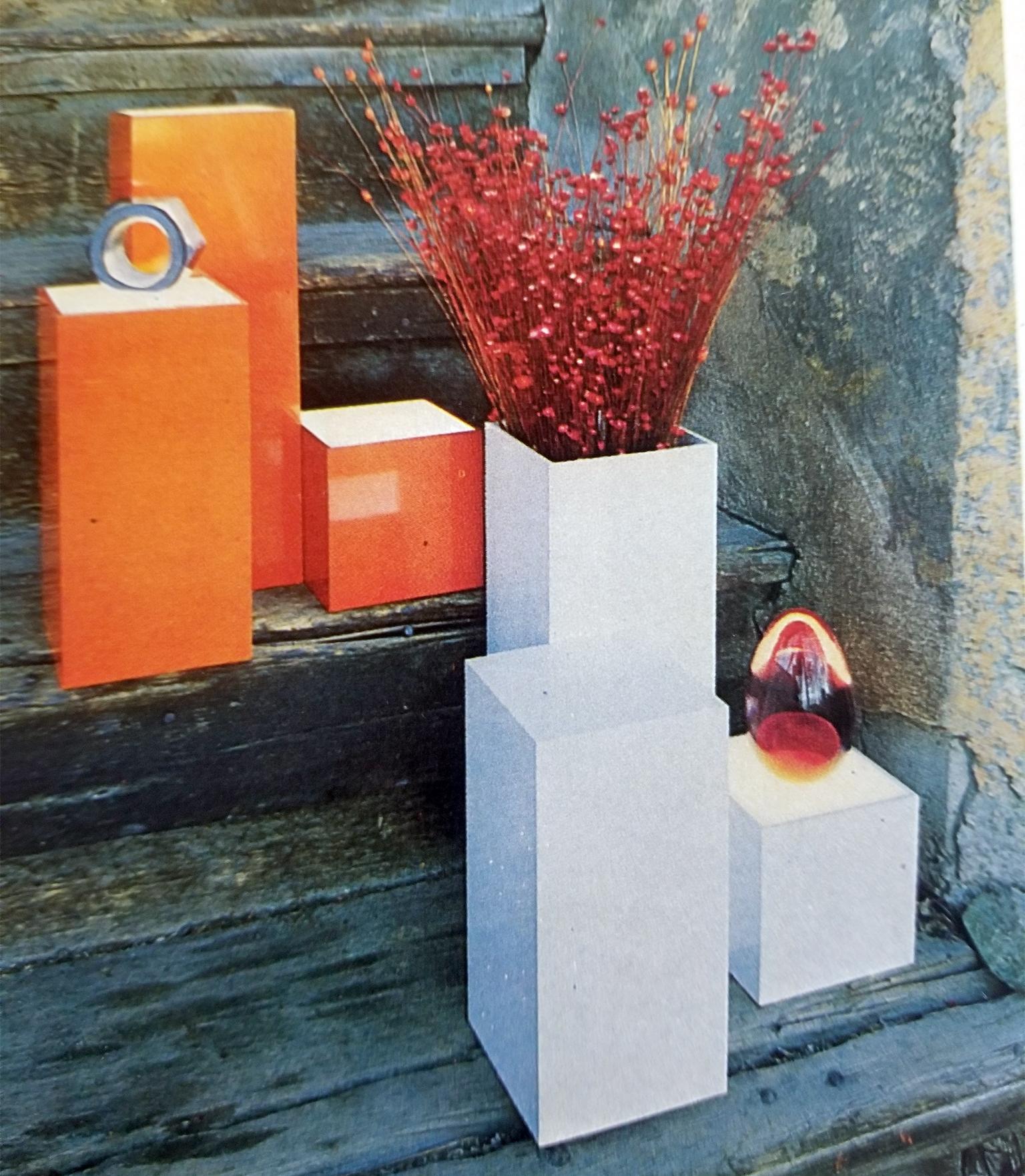 Pair of Design Line Vases by Bill Curry, 1960s In Good Condition In San Diego, CA