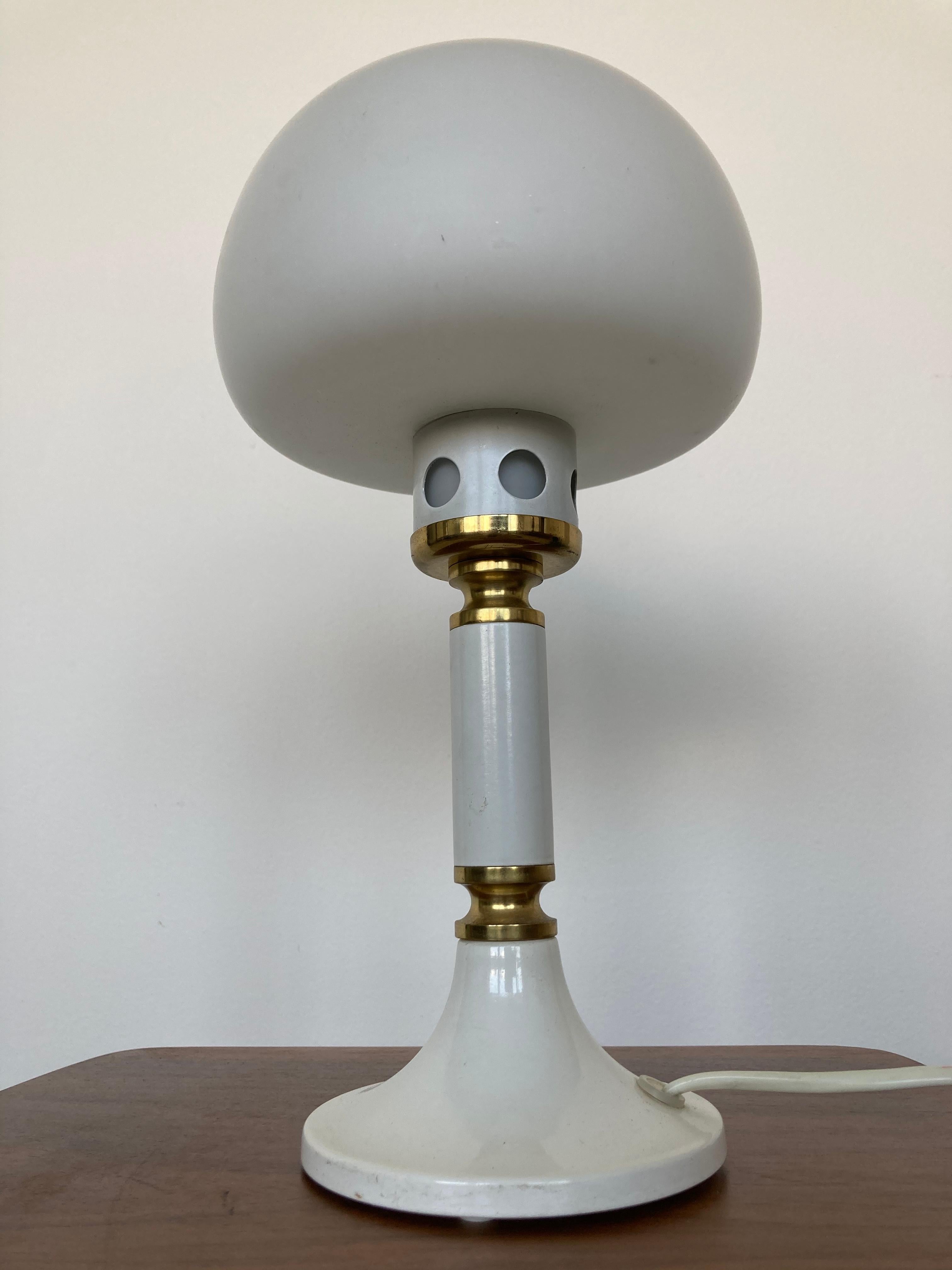 Pair of Design Midcentury Table Lamps, 1970s In Good Condition For Sale In Praha, CZ