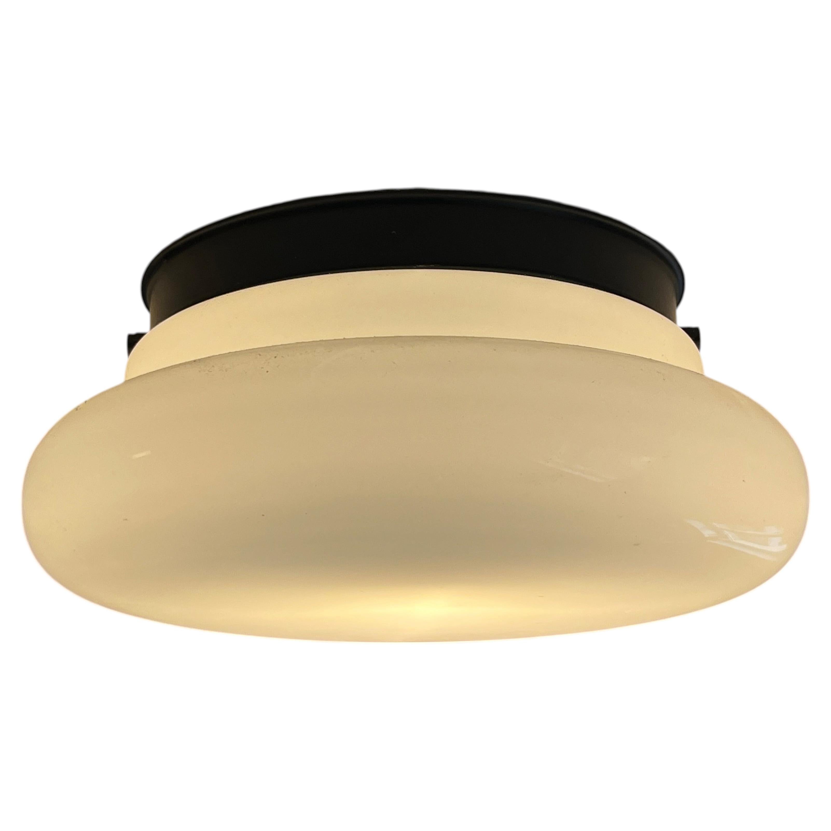 Pair of DESIGN Midcentury Wall or Ceiling Lamps, Flushmounts, 1970s