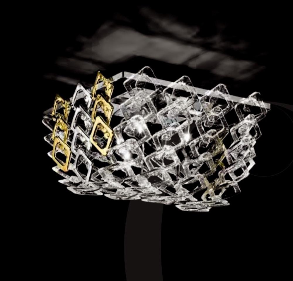 Pair of Design Murano Glass Giogali Sconces For Sale 12