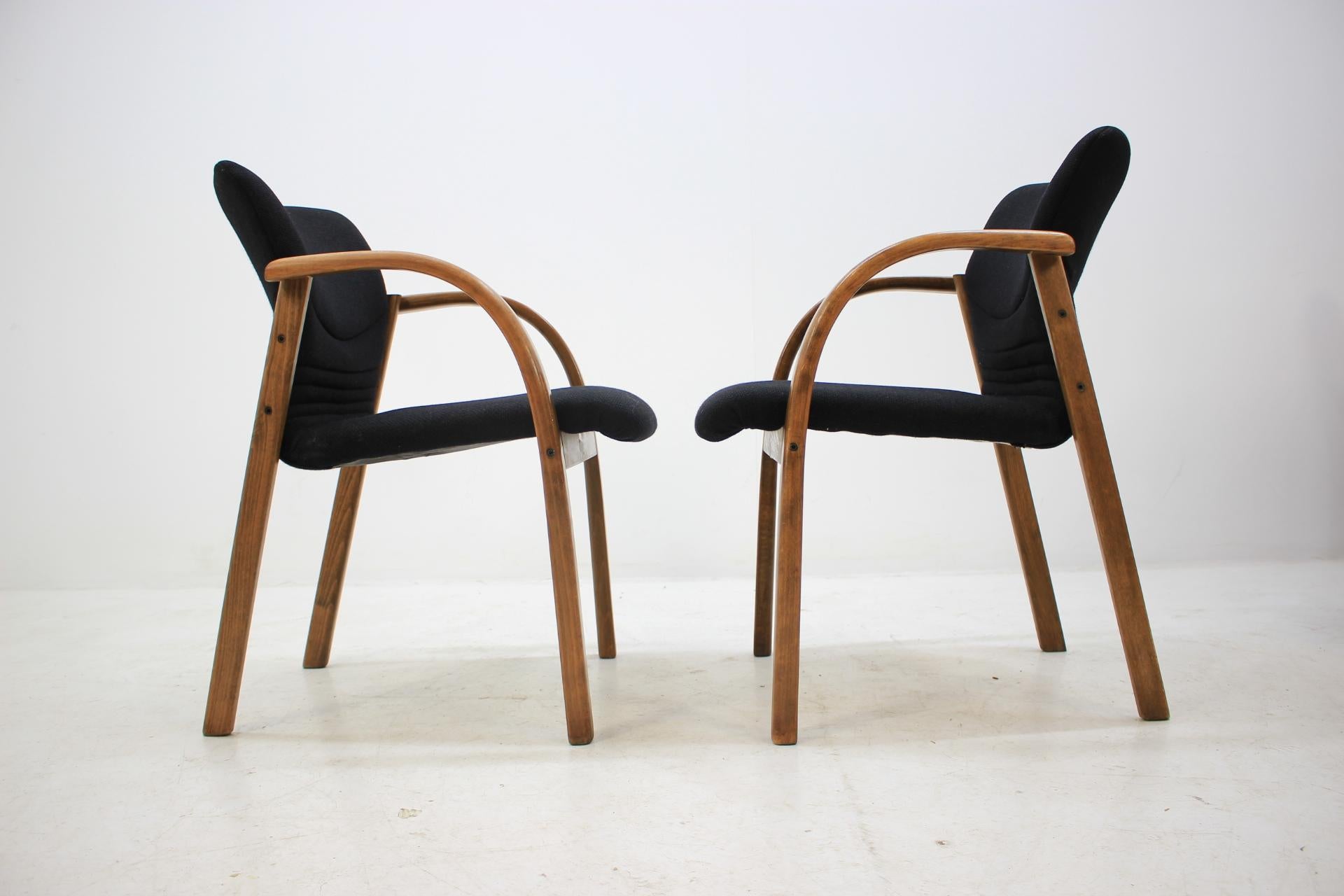 Pair of Design Office / Chairs, 1980s In Good Condition For Sale In Praha, CZ