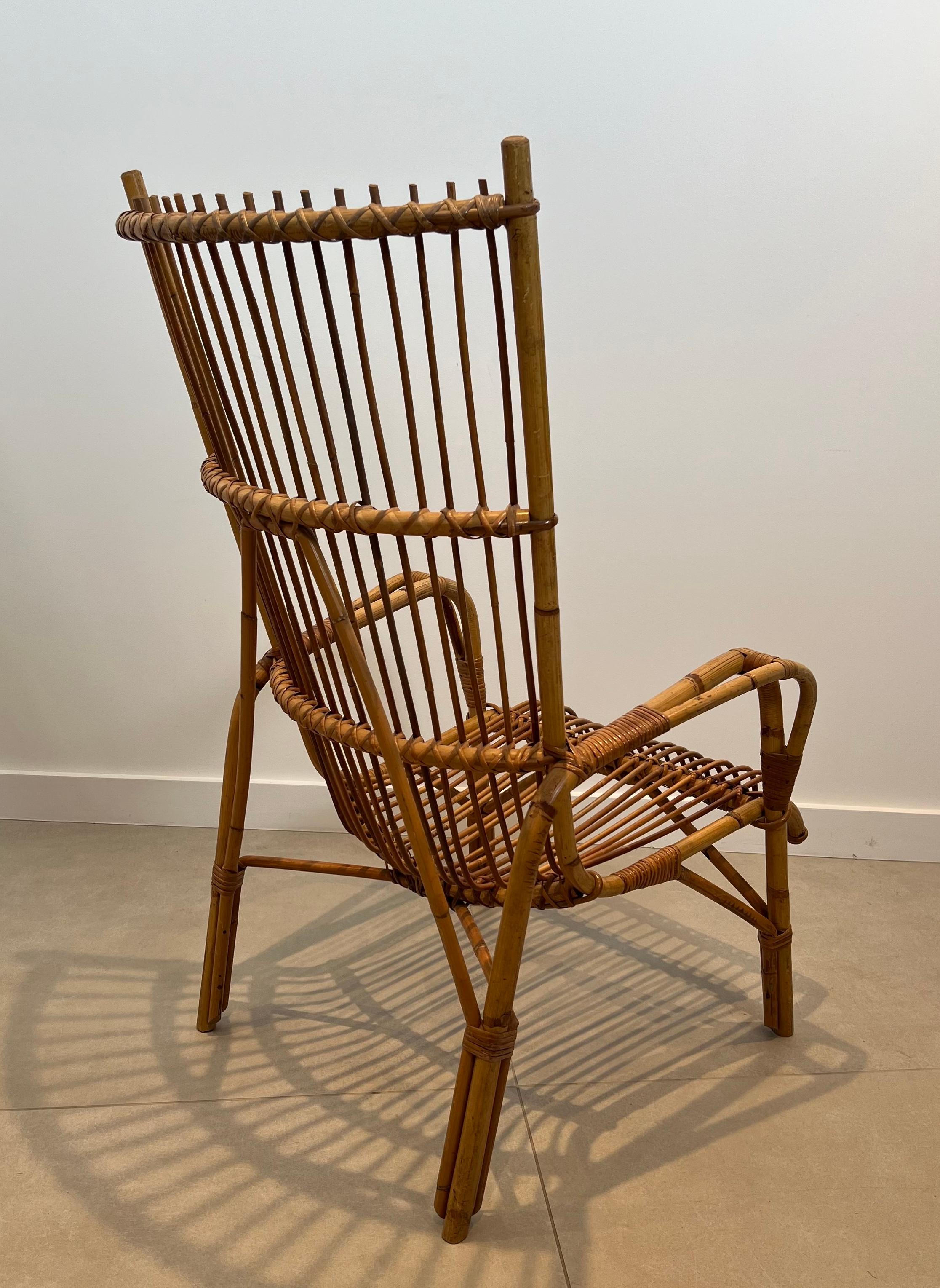 Paar Design Rattan-Sessel im Angebot 7