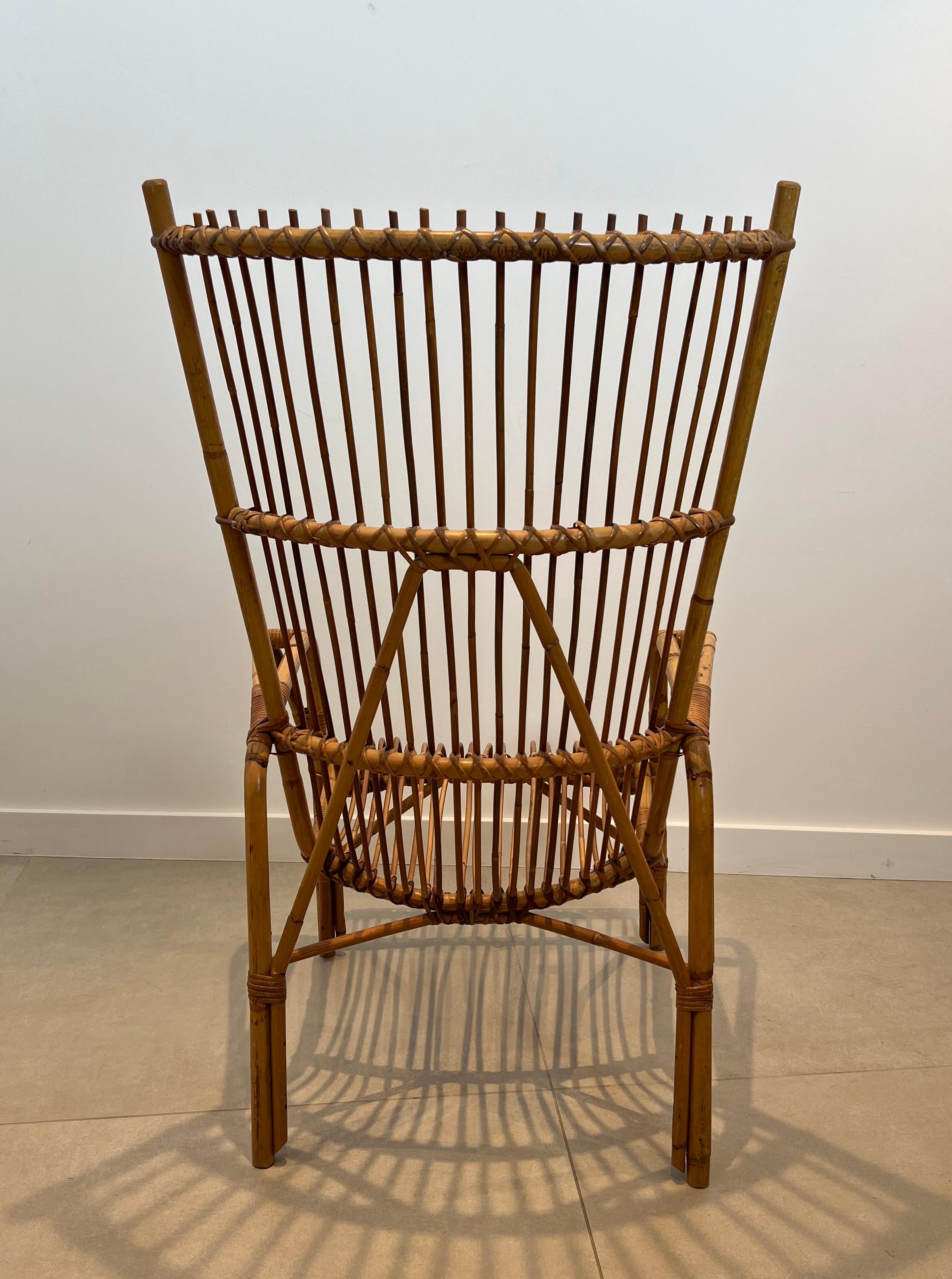 Paar Design Rattan-Sessel im Angebot 10