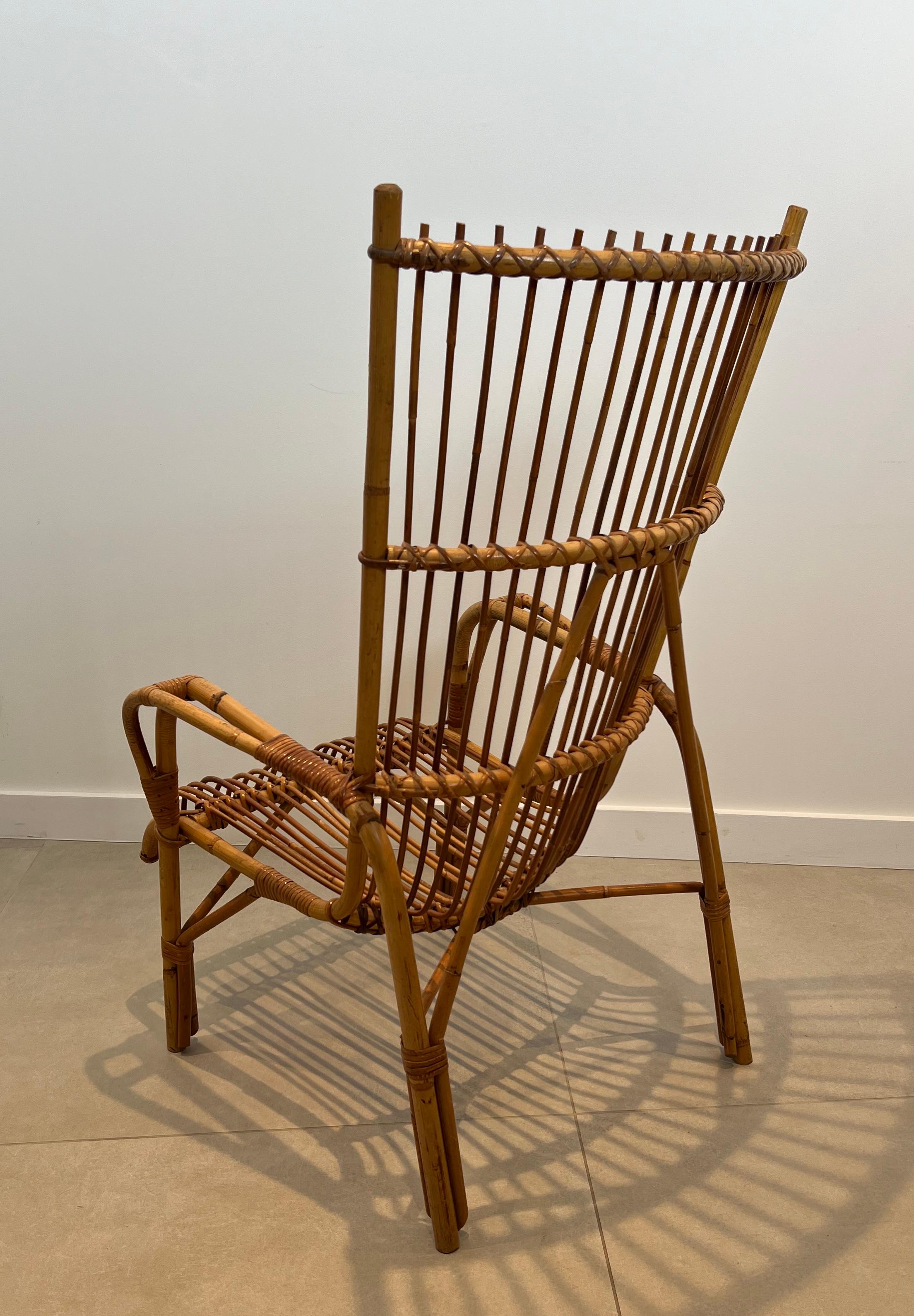Paar Design Rattan-Sessel im Angebot 11