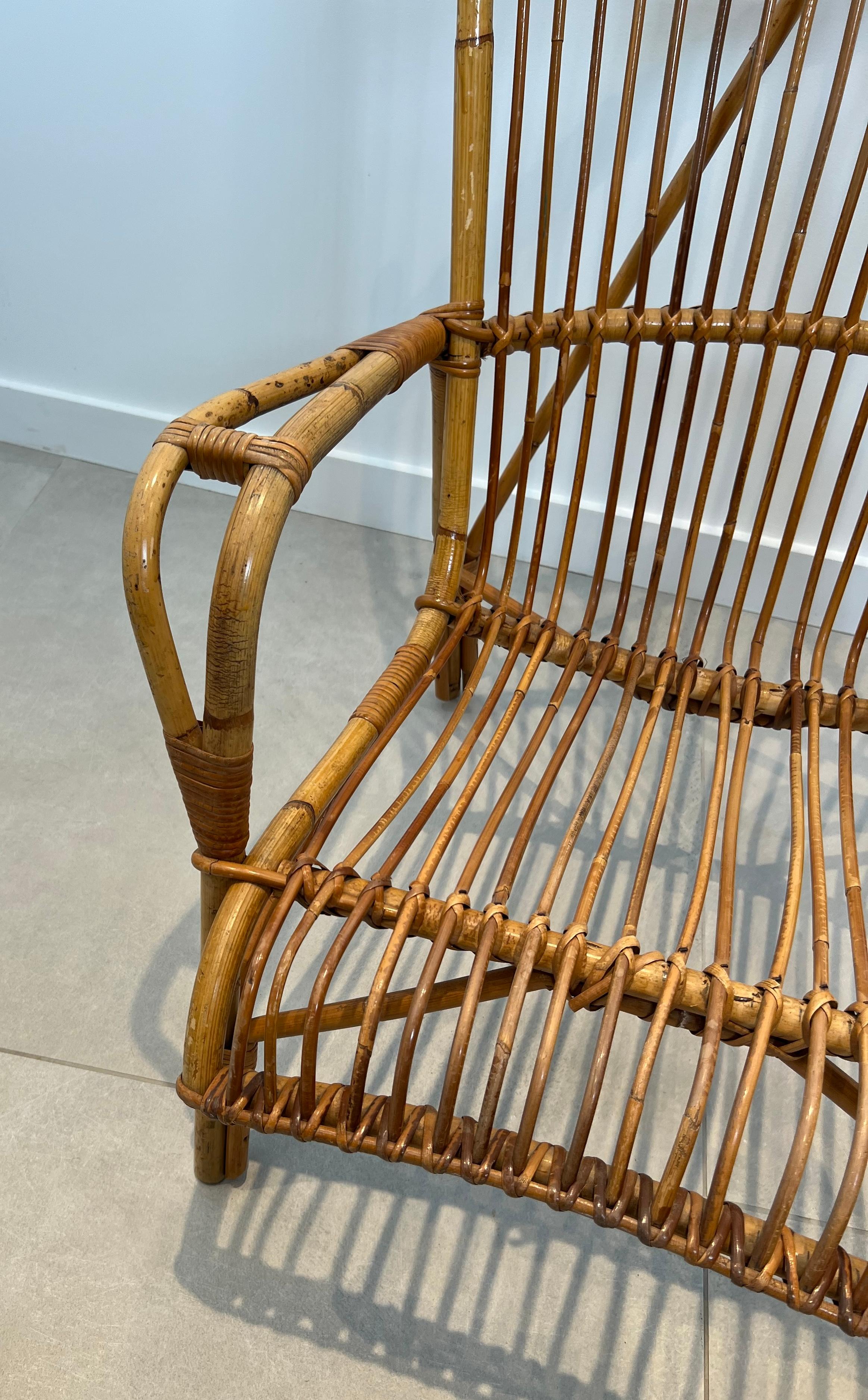 Paar Design Rattan-Sessel im Angebot 2