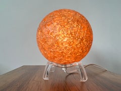 Pair of Design Space Age Plastic Table Lamps, 1970s