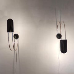 Vintage Wall Sconces, Bruno Gecchelin for Skipper, 1970s