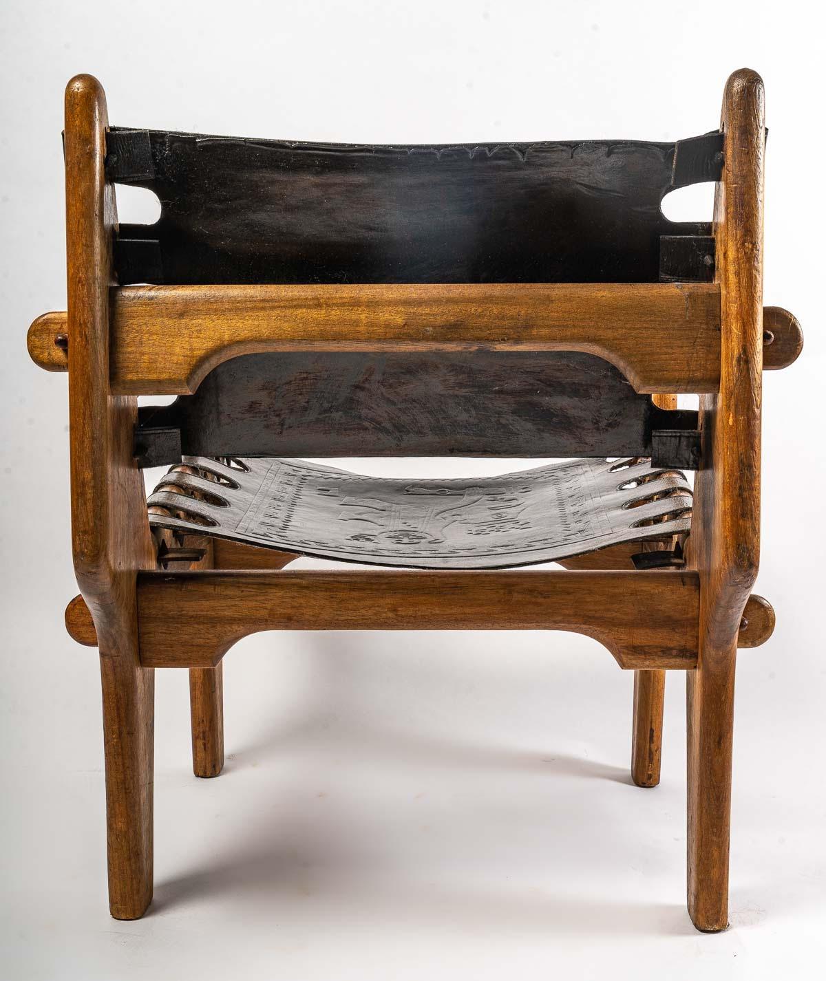 Pair of Designer Armchairs by Angel Pazmino 3