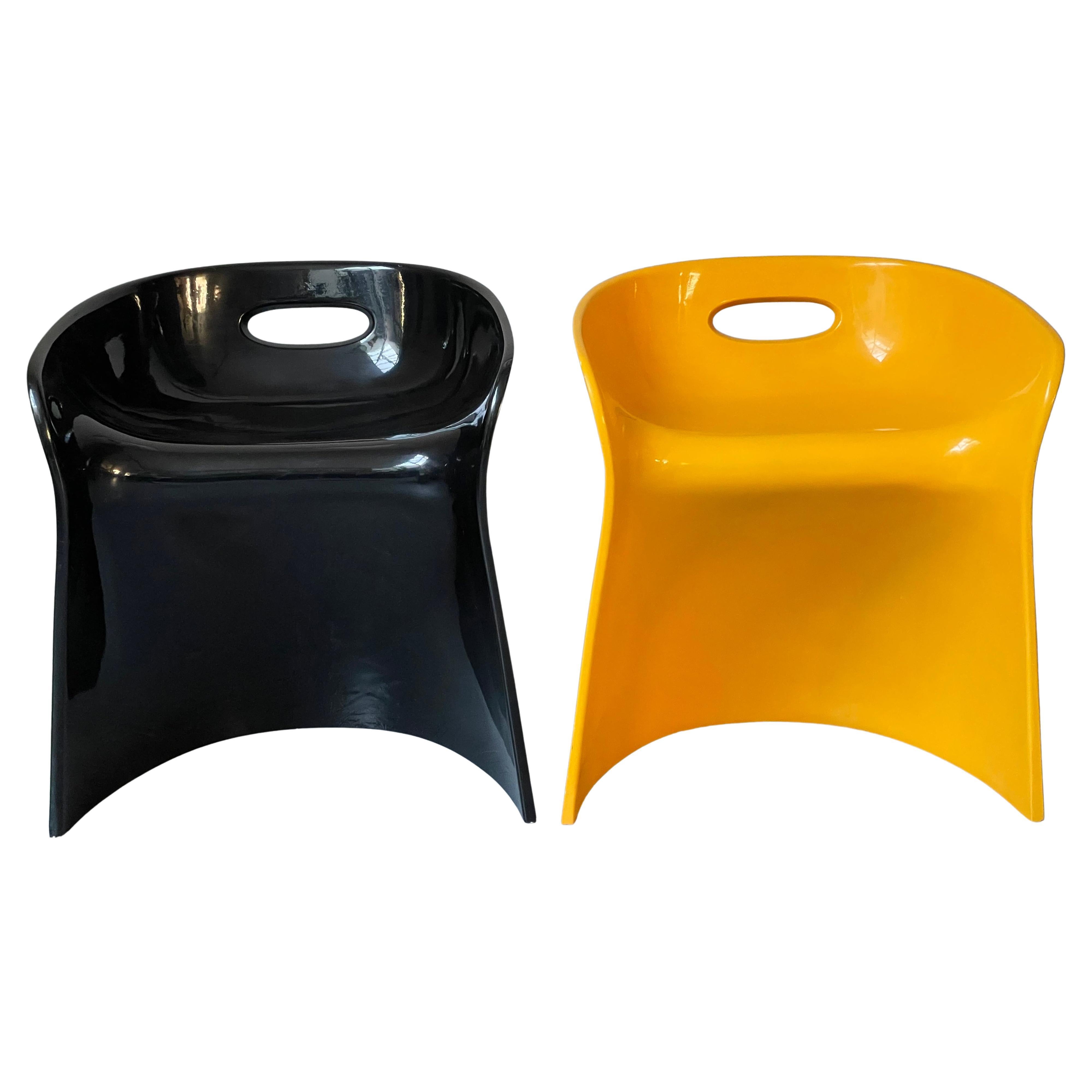 Pair of Designer "Bowl-chairs"