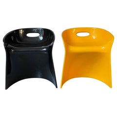Pair of Designer "Bowl-chairs"