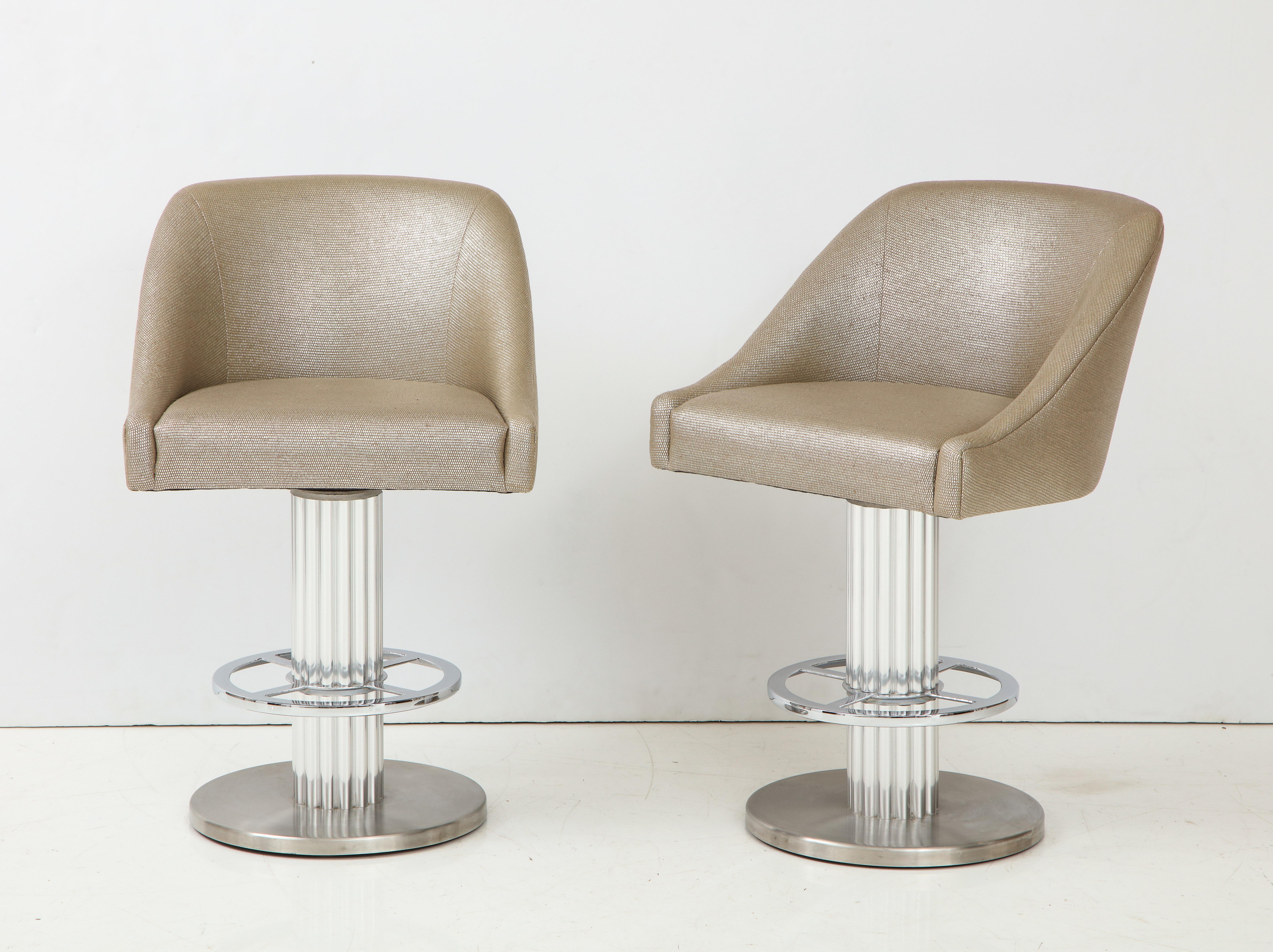 Modern Pair of Designs for Leisure Bar Stools