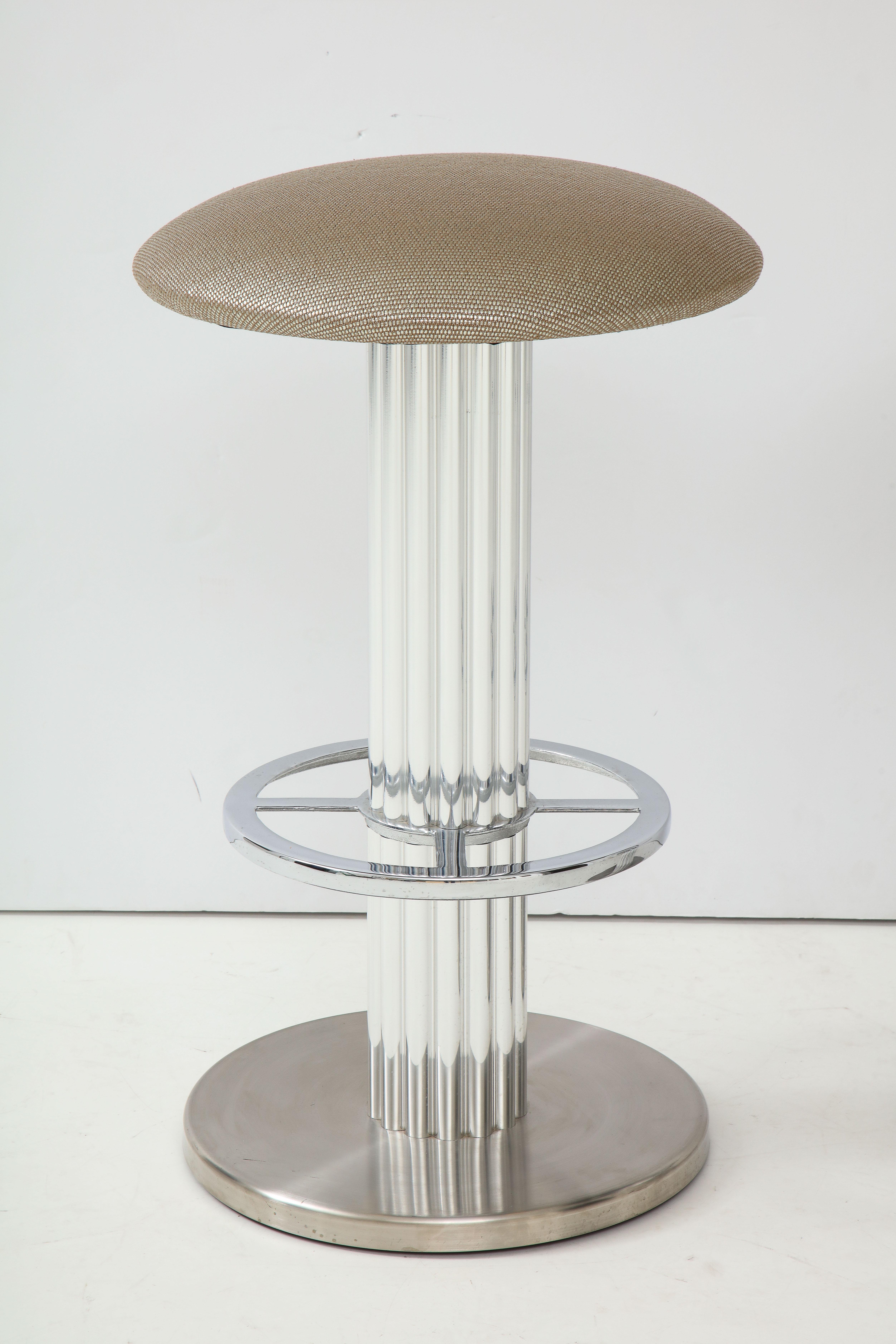 Pair of Designs for Leisure Bar Stools In Good Condition In New York, NY