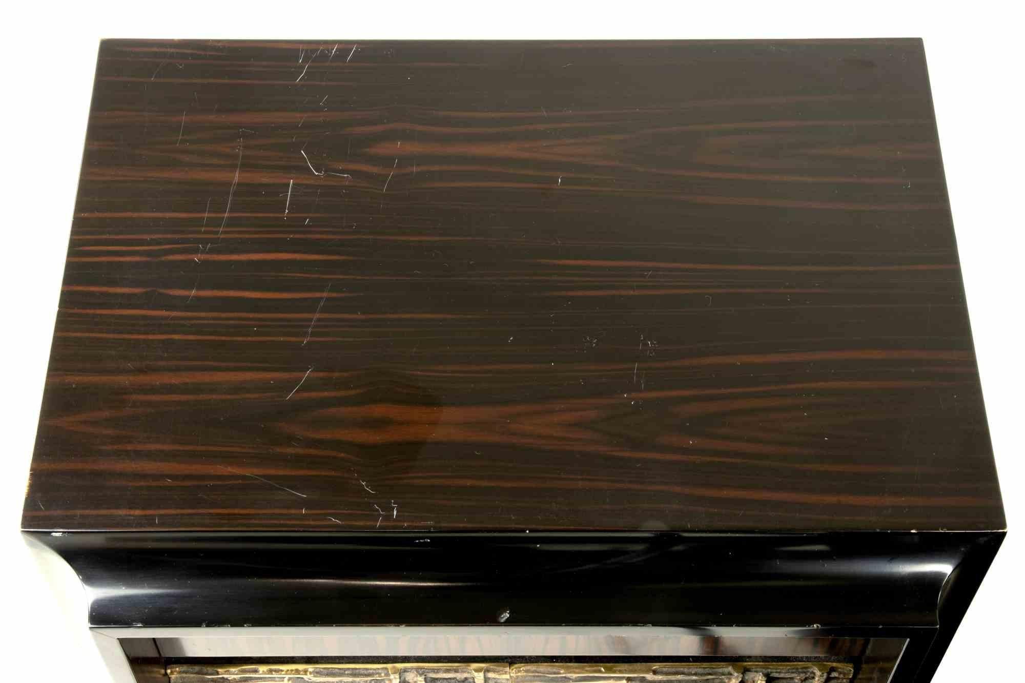 Pair of Desirée Bedside Tables by  Luciano Frigerio for Frigerio di Desio, 1970s For Sale 3