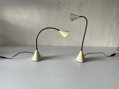 Pair of Desk Lamps Model Twist by S. Renko for Egoluce, 1980s, Italy