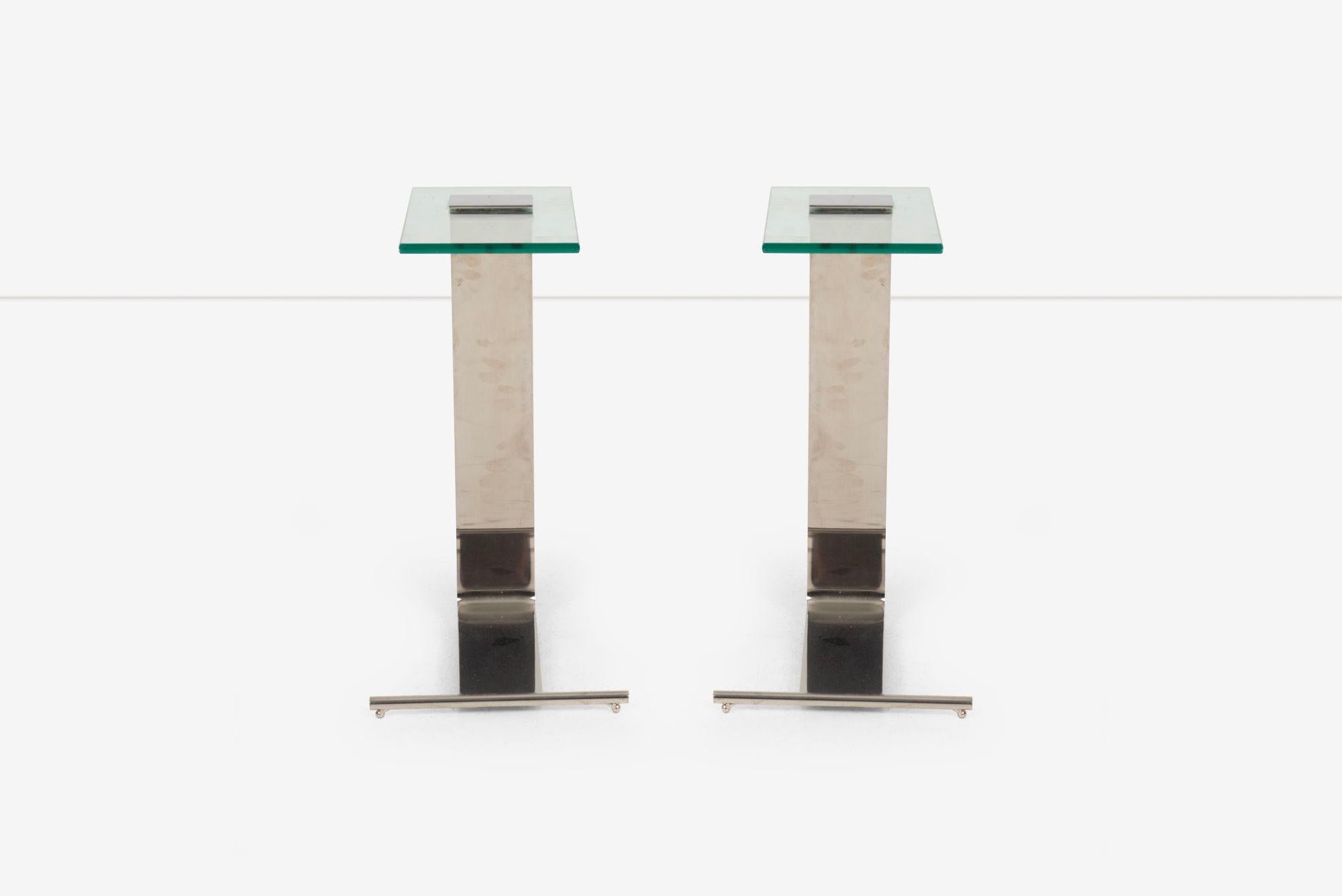 Pair of DIA Drink Tables For Sale 3