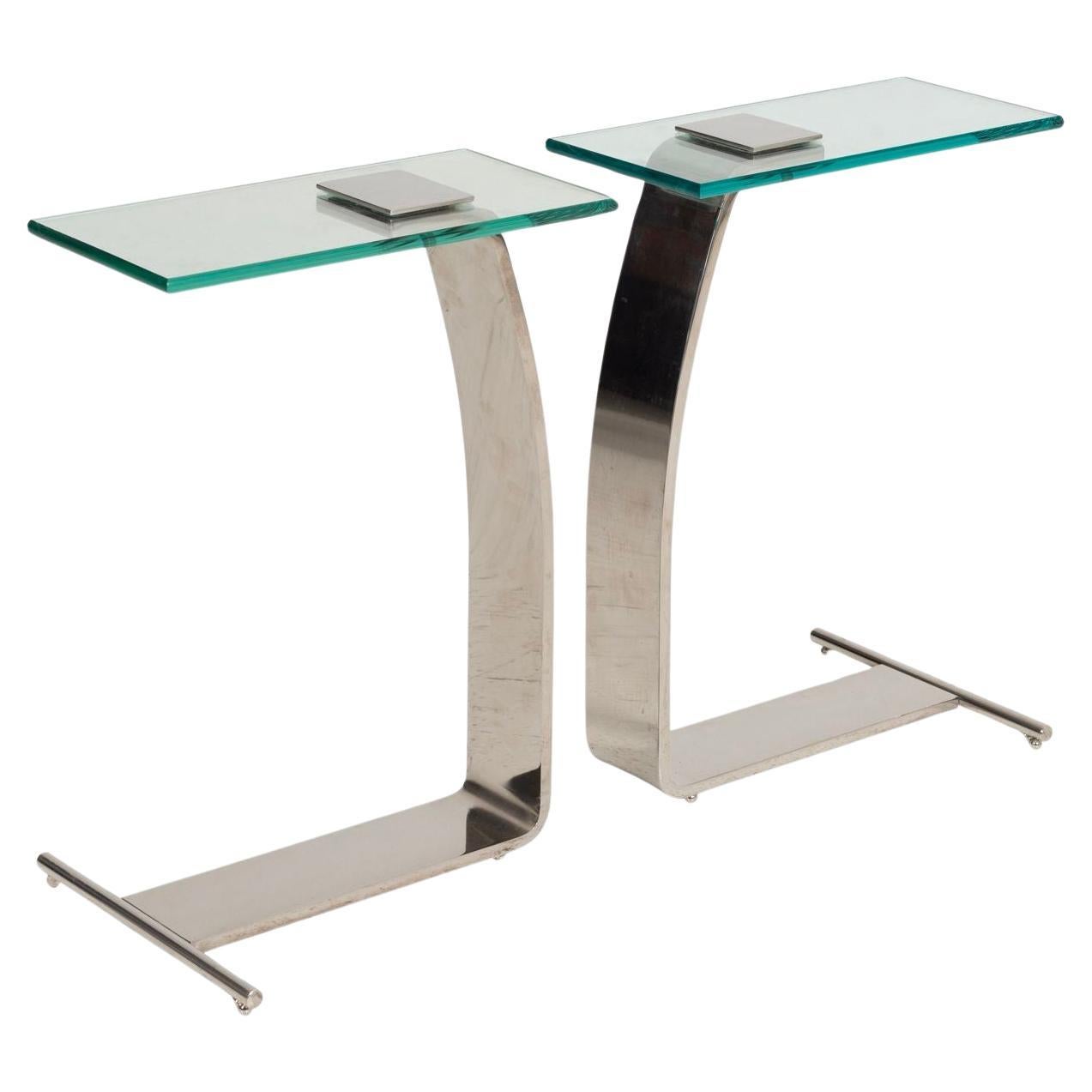 Pair of DIA Drink Tables For Sale