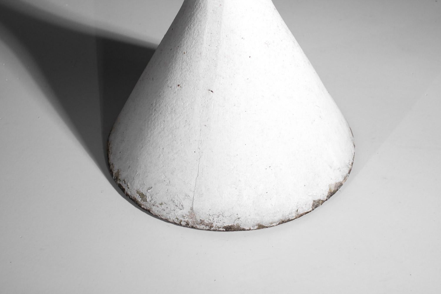 French Pair of diabolos planters by Willy Guhl from the 60s For Sale