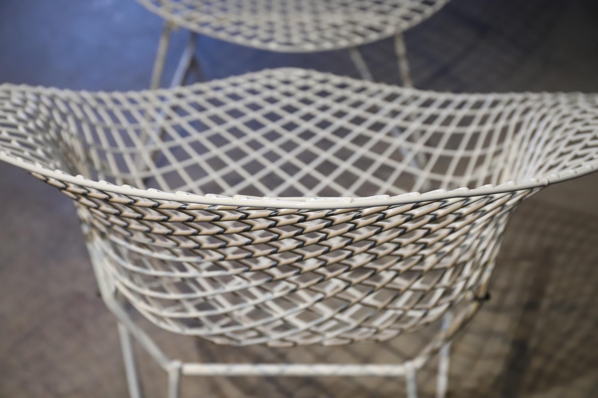 Pair of Diamond Chairs by Harry Bertoia for Knoll 5