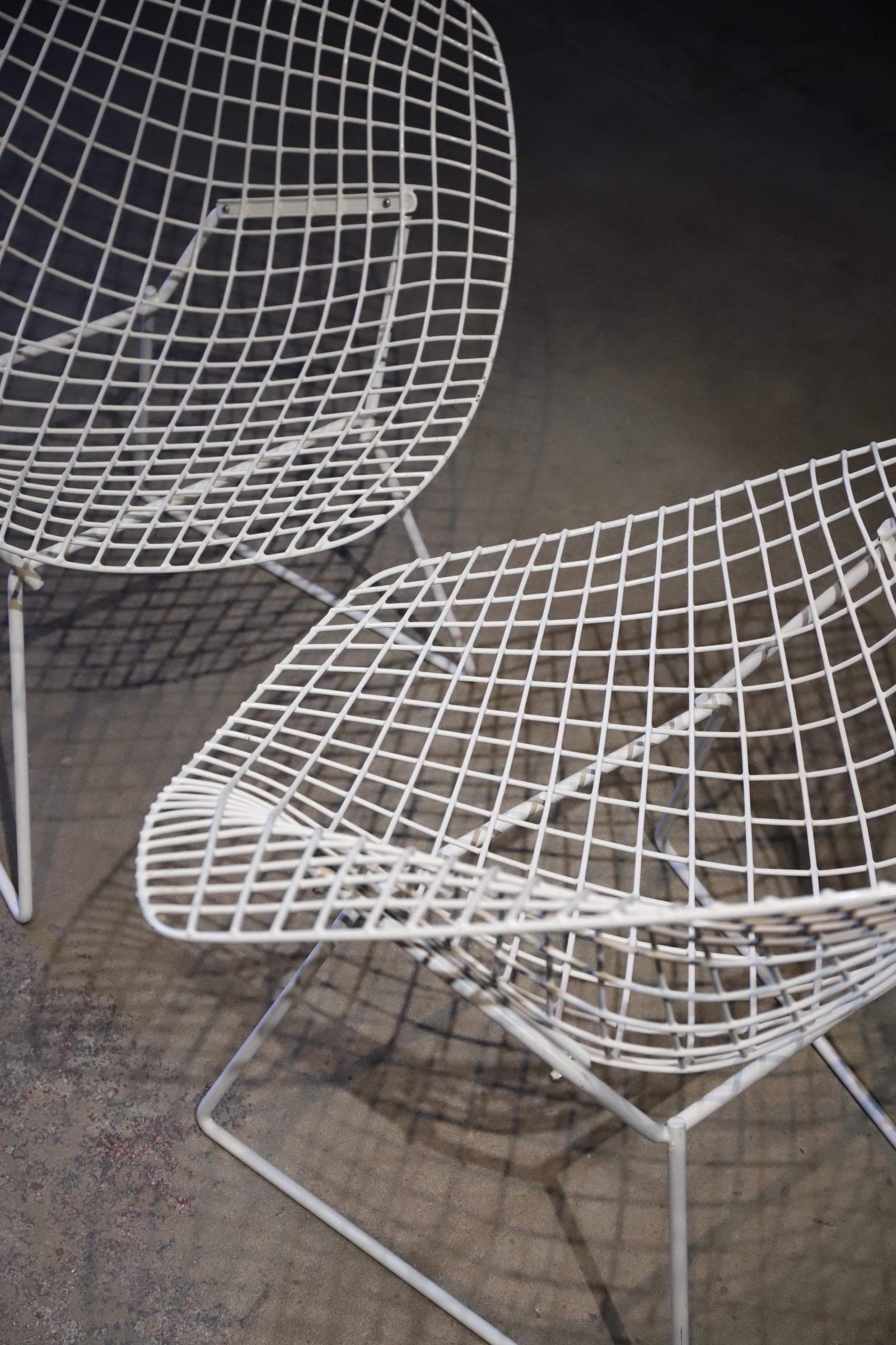 Pair of Diamond Chairs by Harry Bertoia for Knoll 6