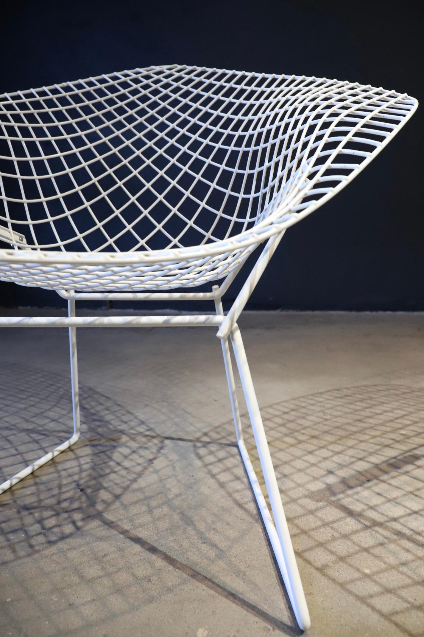 Pair of Diamond Chairs by Harry Bertoia for Knoll 8