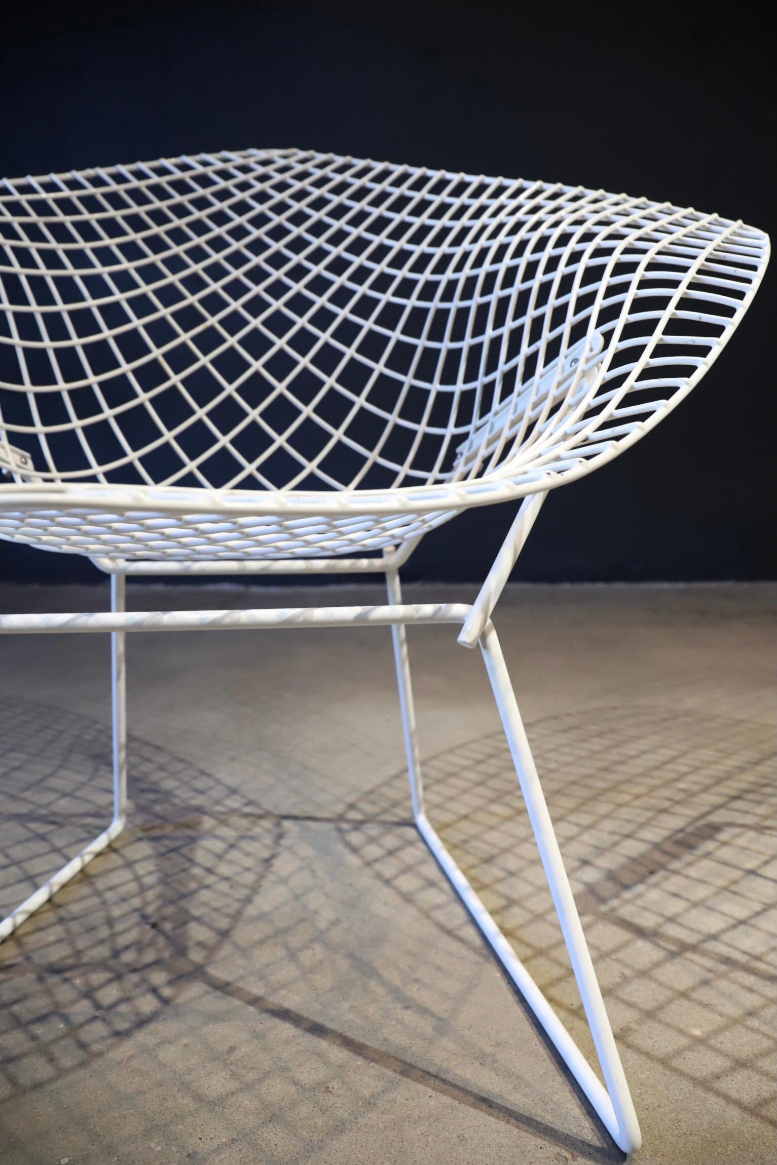 Pair of Diamond Chairs by Harry Bertoia for Knoll 2