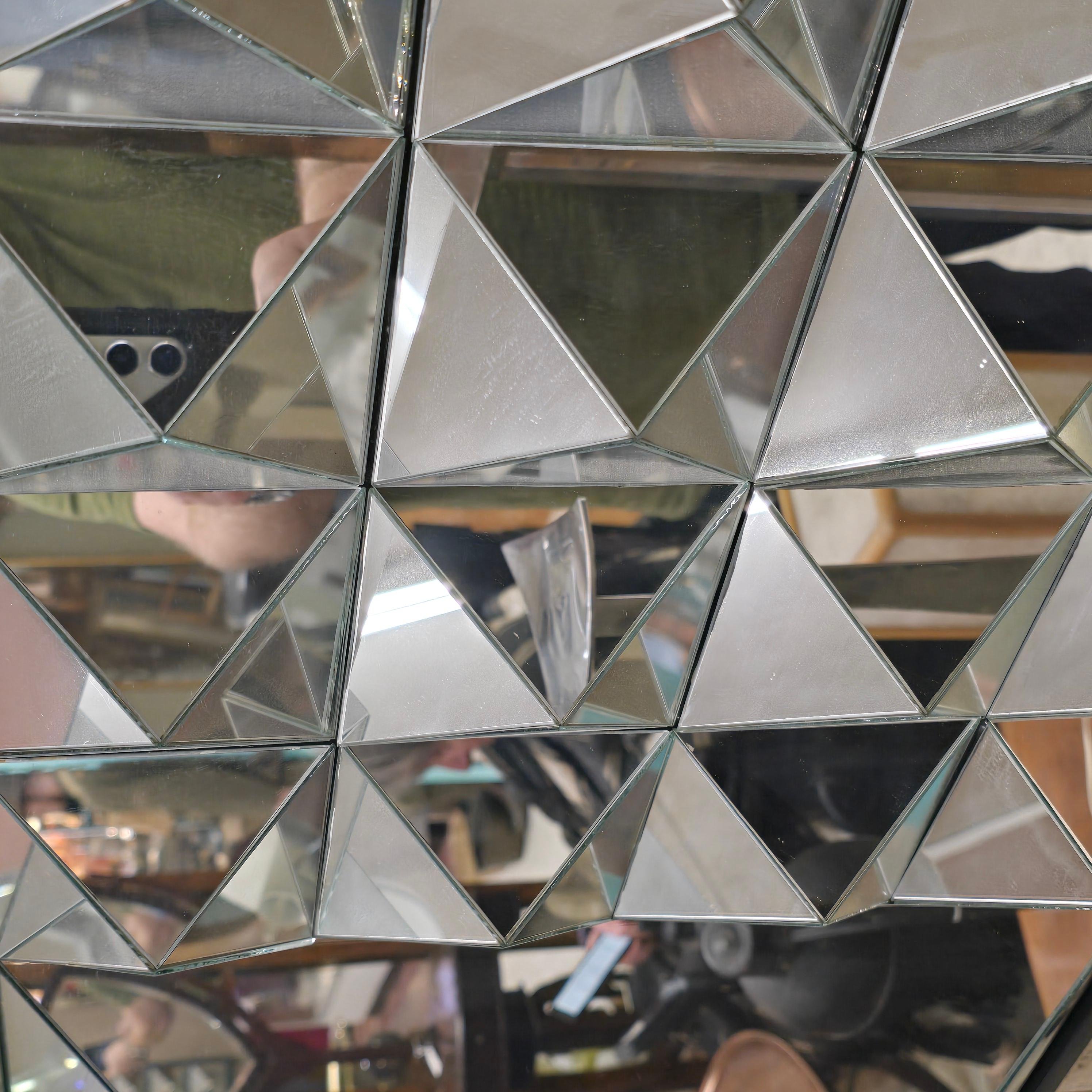 Paire de miroirs en diamants de Verner Panton en vente 4