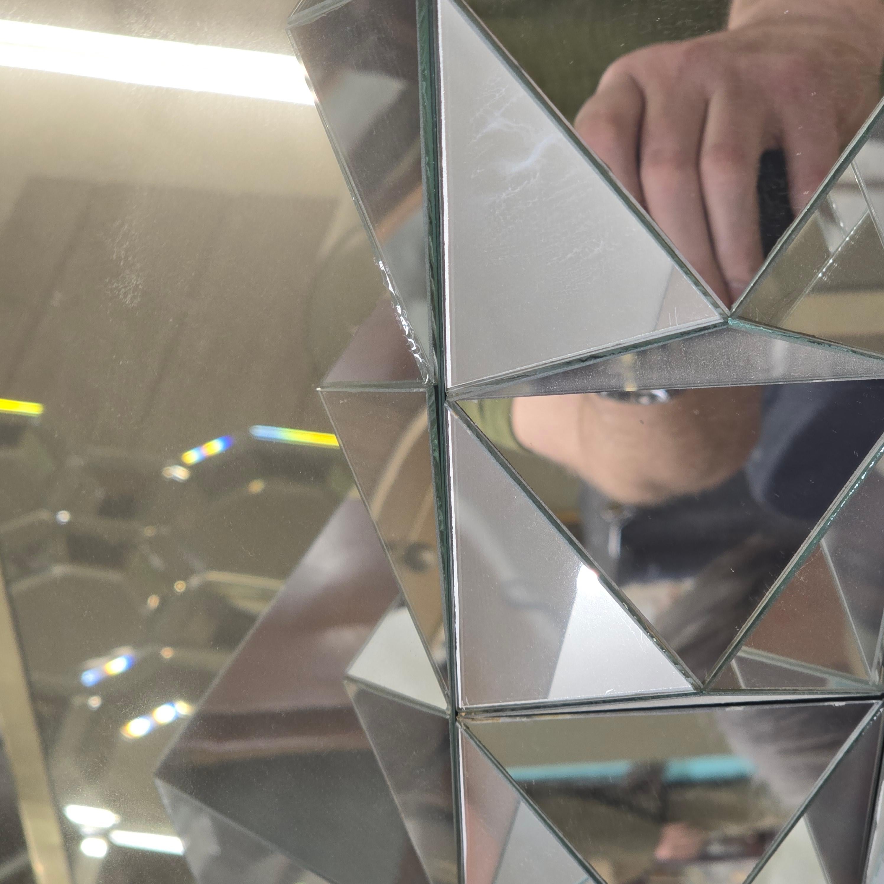 Paire de miroirs en diamants de Verner Panton en vente 5
