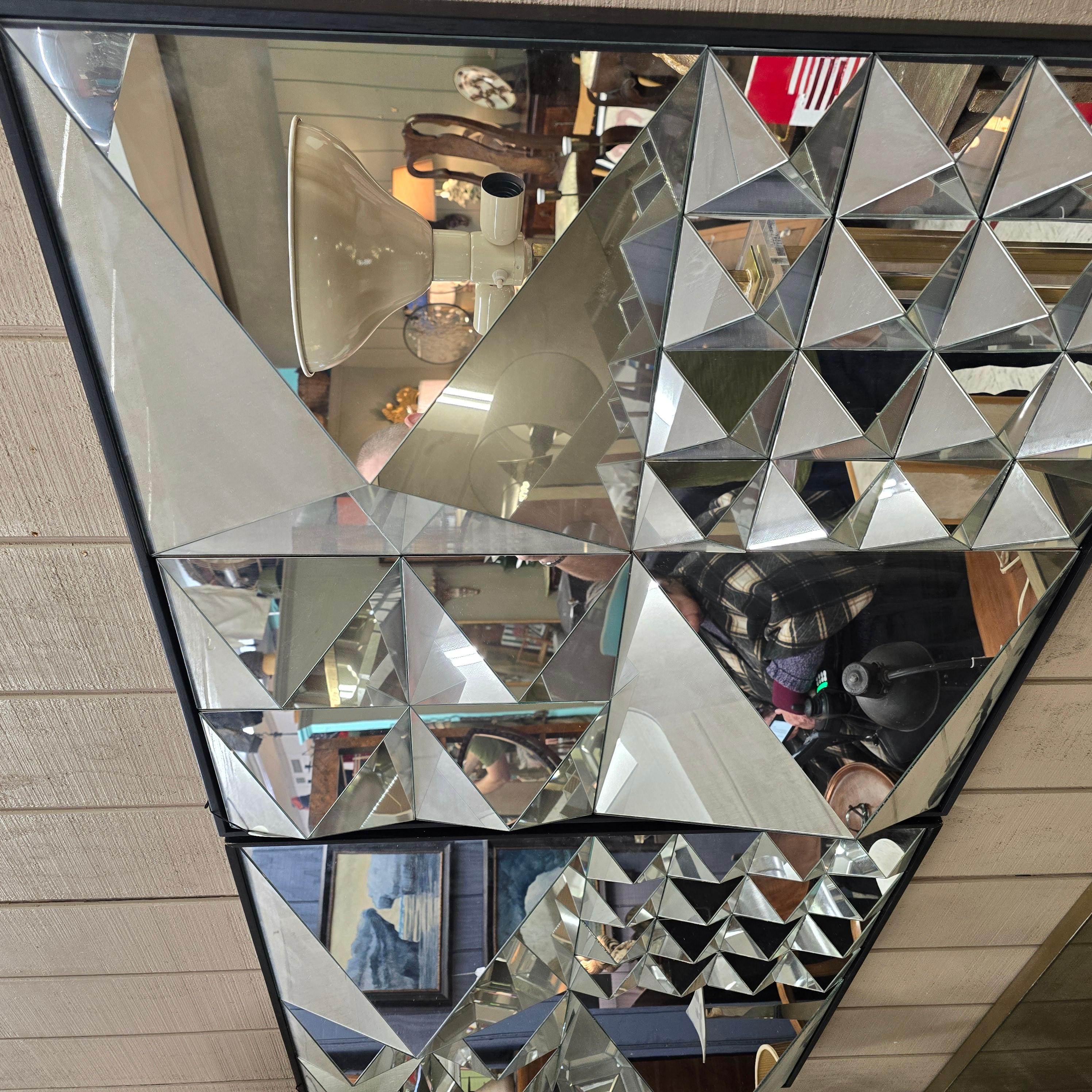 Paire de miroirs en diamants de Verner Panton en vente 2