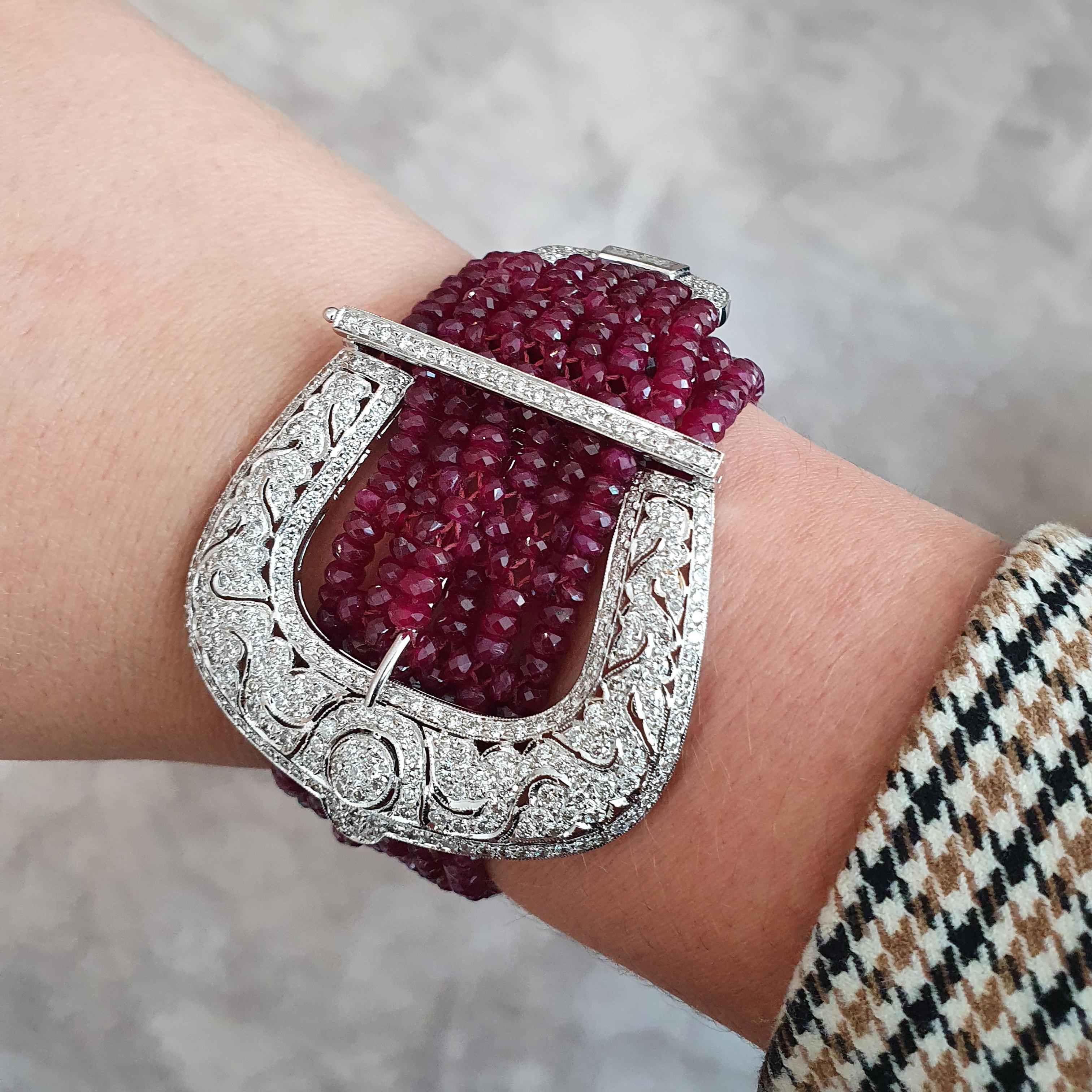 vintage ruby bracelets