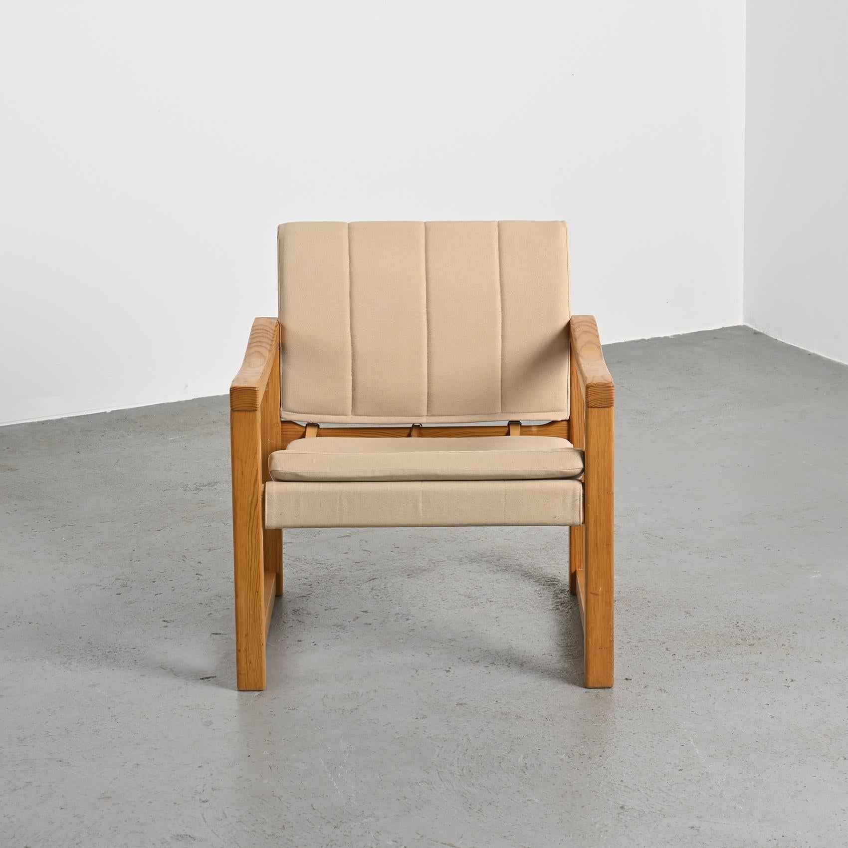 Pair of Diana Armchairs by Karin Mobring, Ikea circa 1970 For Sale 7