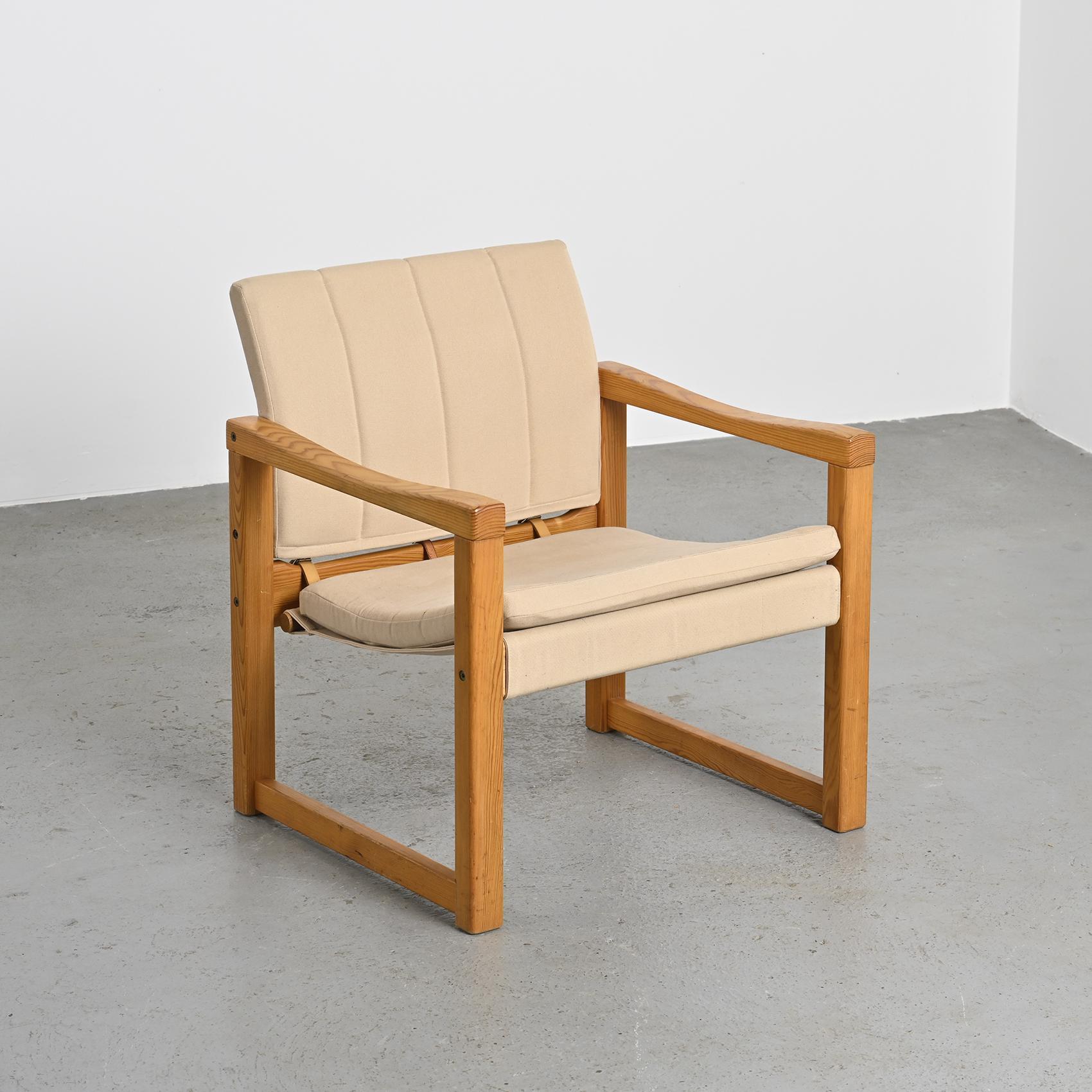Pair of Diana Armchairs by Karin Mobring, Ikea circa 1970 For Sale 8