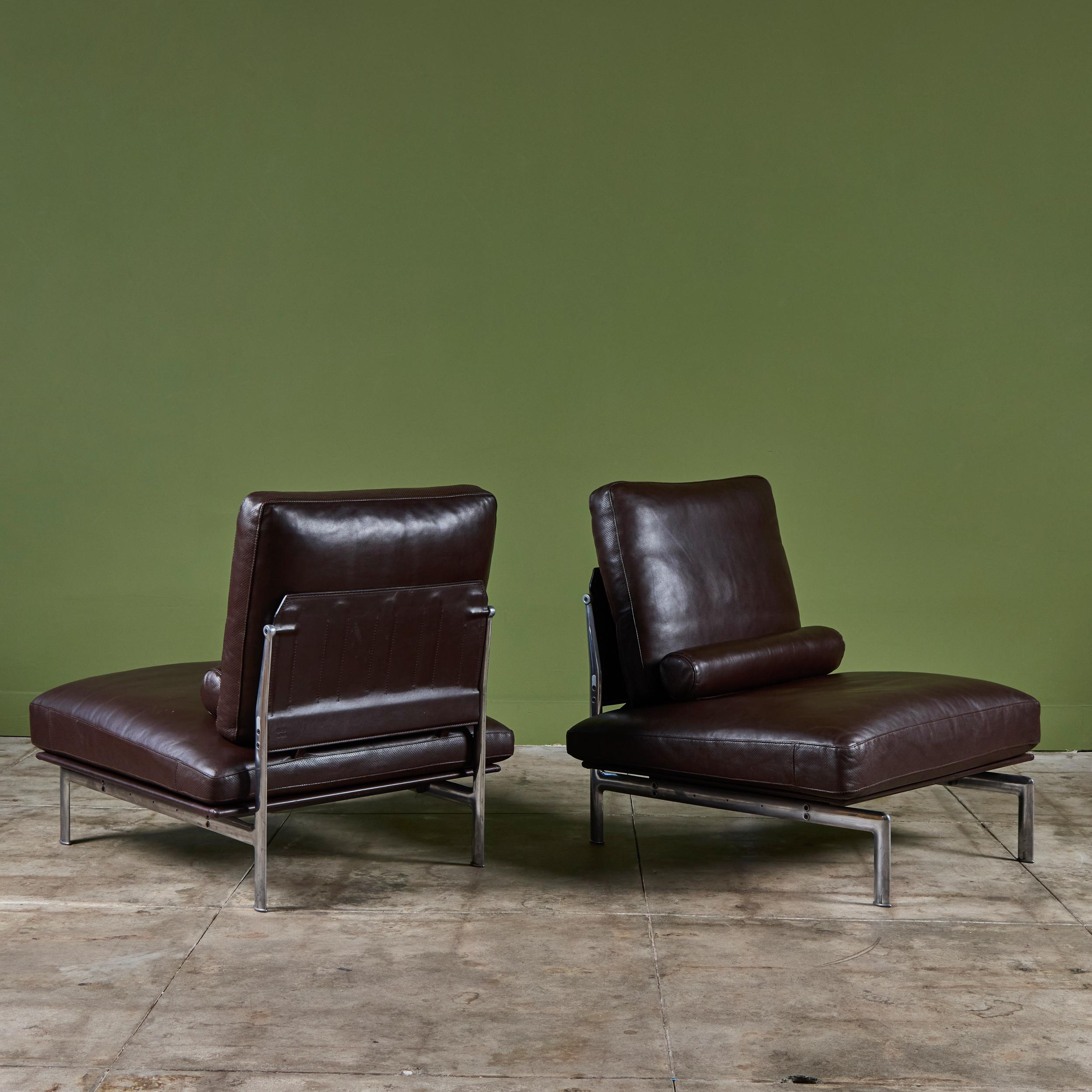 Paar 'Diesis'  Lounge-Stühle von Antonio Citterio & Paolo Nava für B&B Italia im Angebot 3