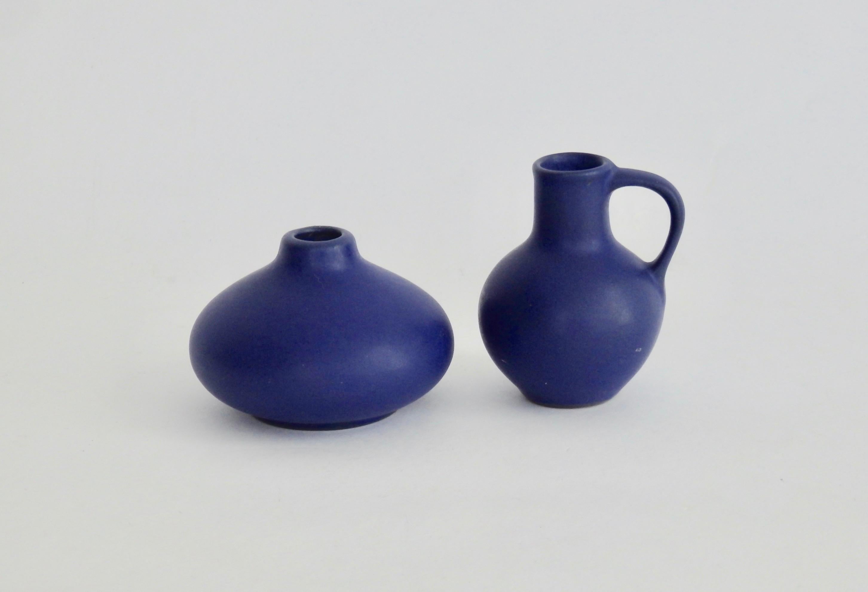 blue german pottery