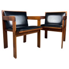 Pair of Dining Armchairs by Fratelli Reguitti, Italy, 1970s