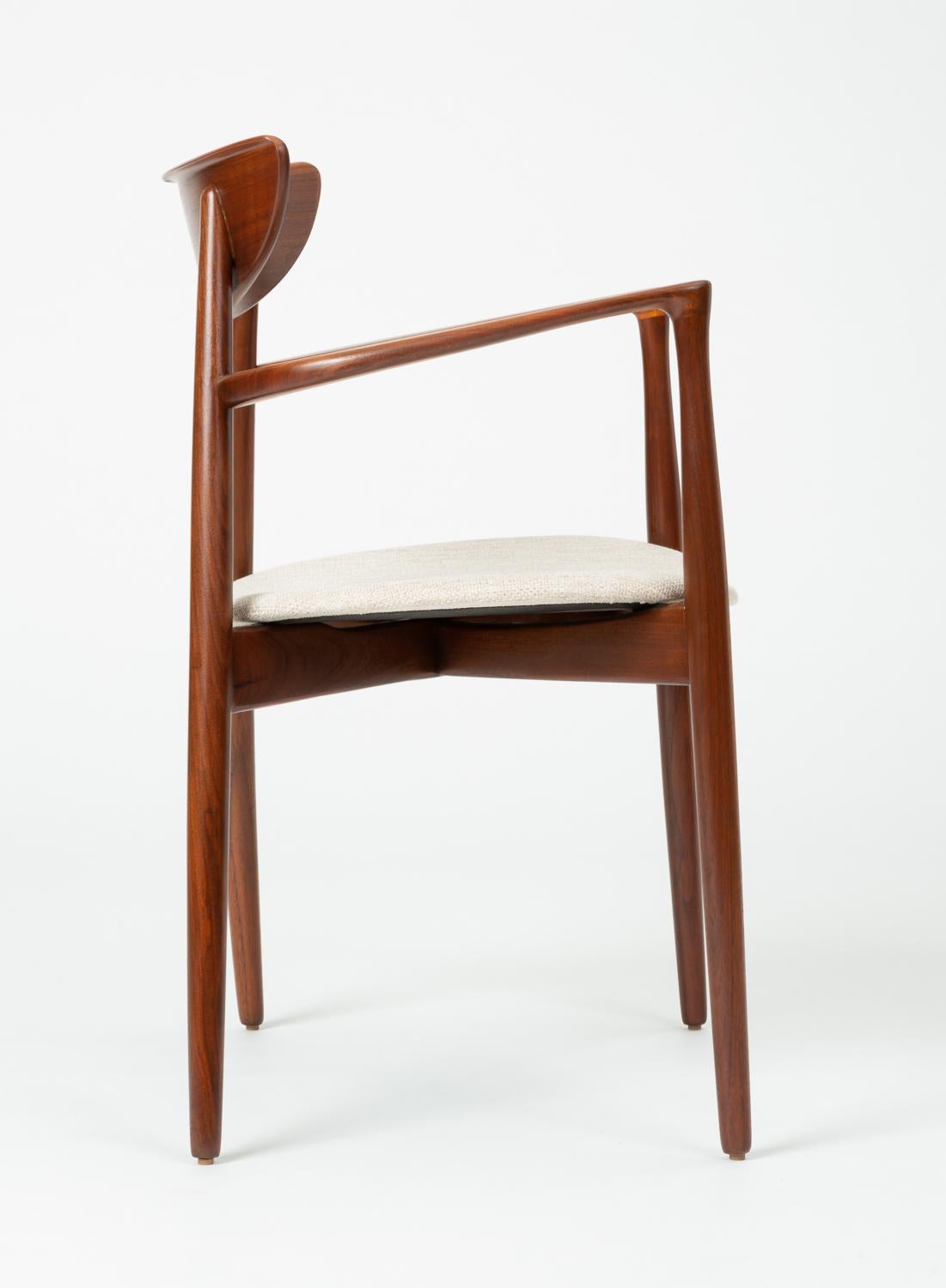 Pair of Dining Armchairs by Harry Østergaard for Randers Møbelfabrik 4