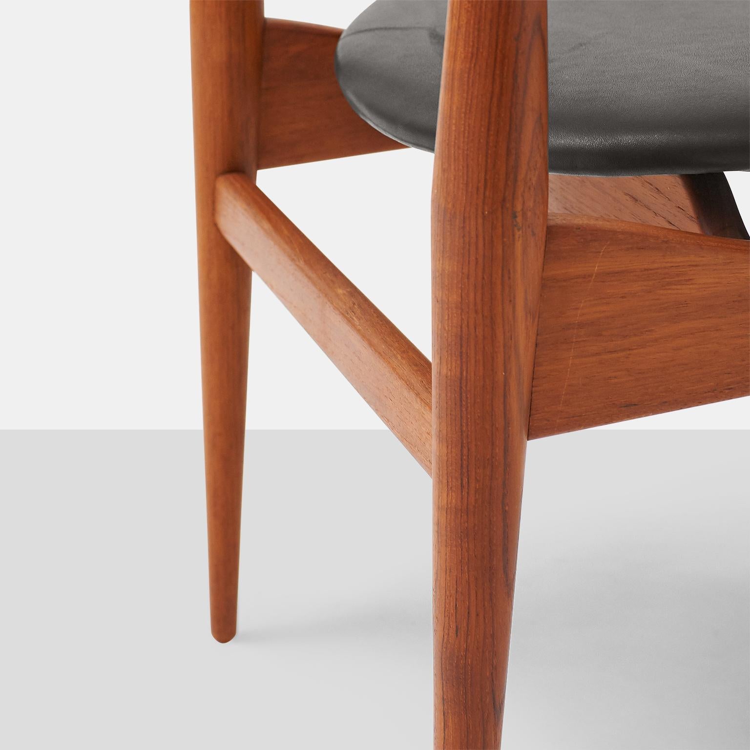Pair of Dining Chairs by Inge & Luciano Rubino 1