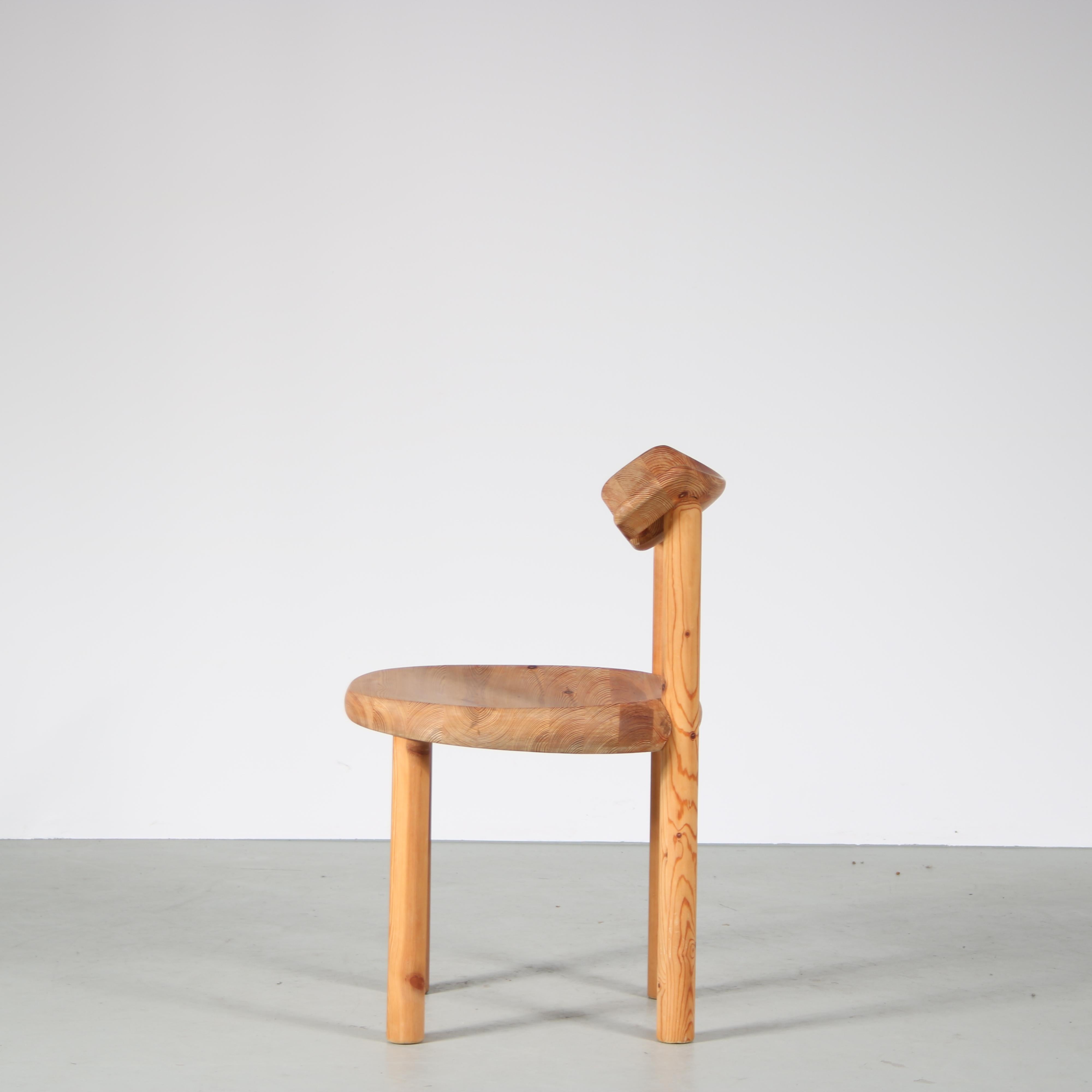 Pair of Dining Chairs by Rainer Daumiller for Hirtshals Sawmill, Denmark, 1960 3